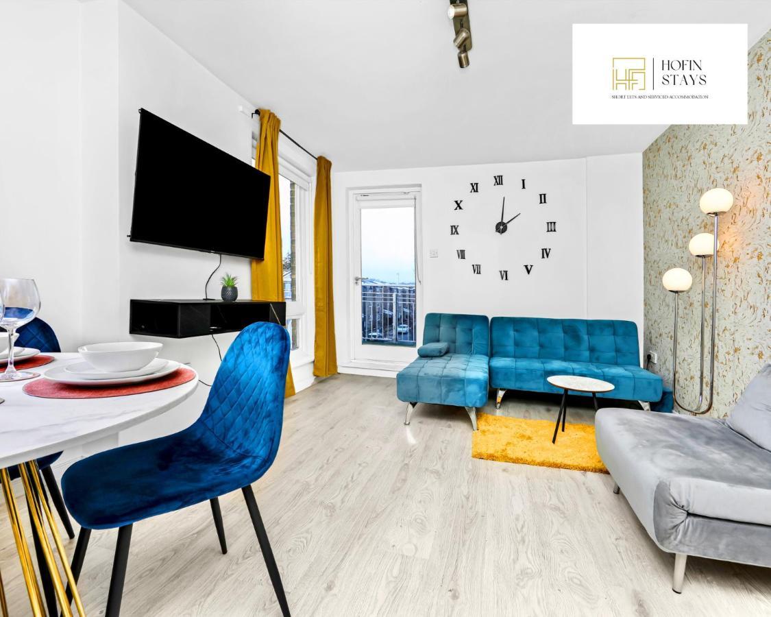 2 Modern Double Bed For 6 Guests By Hofin Short Lets & Serviced Apartamento *