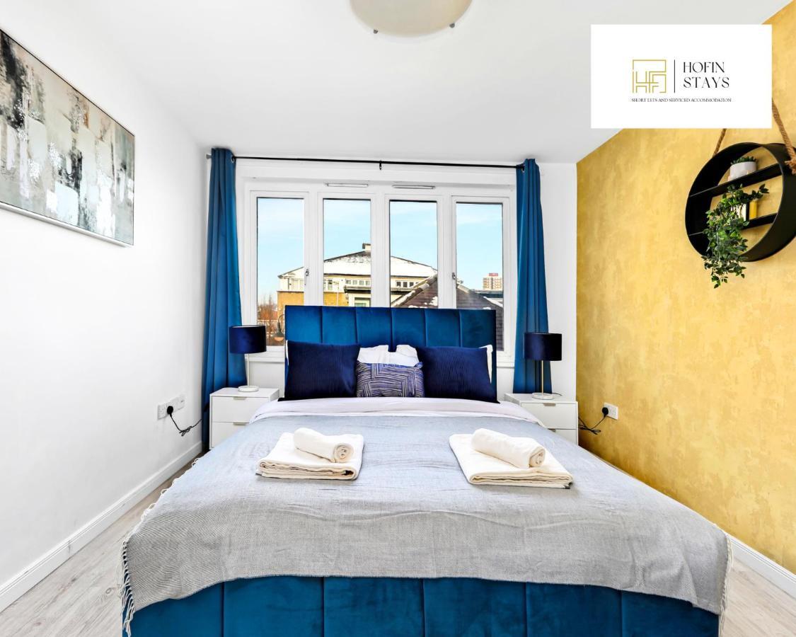 2 Modern Double Bed For 6 Guests By Hofin Short Lets & Serviced Apartamento