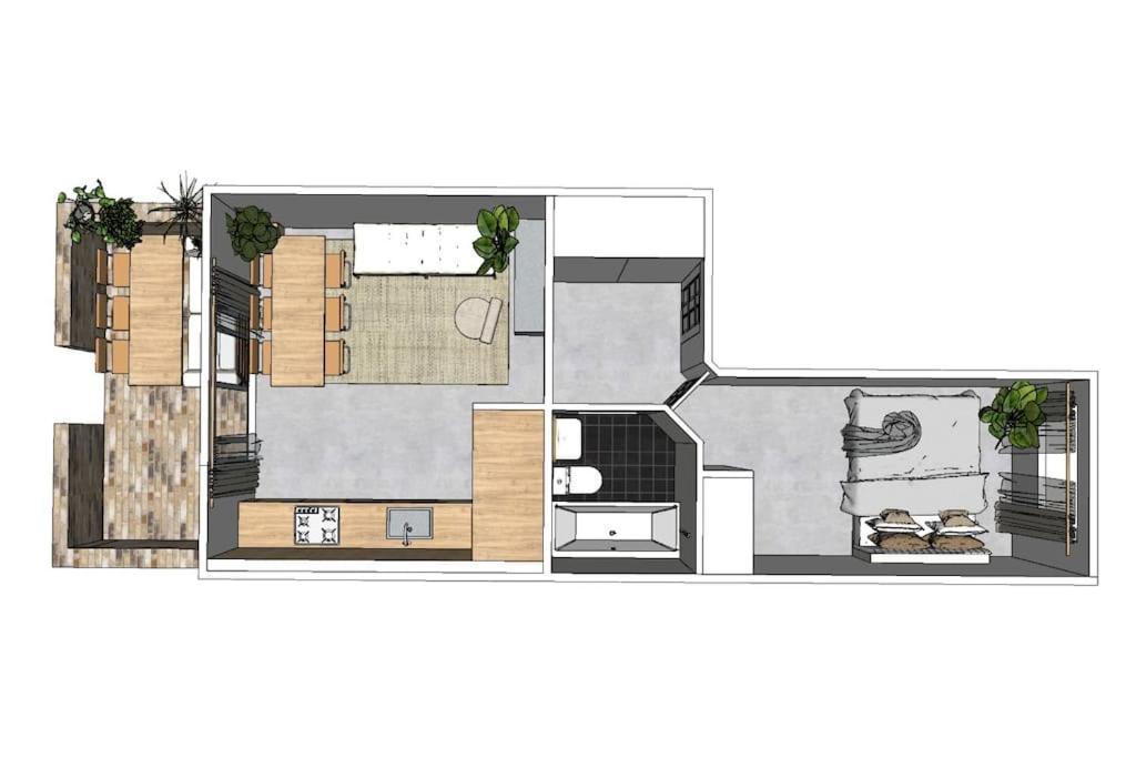 Apartment With A Garden In London, Dalston