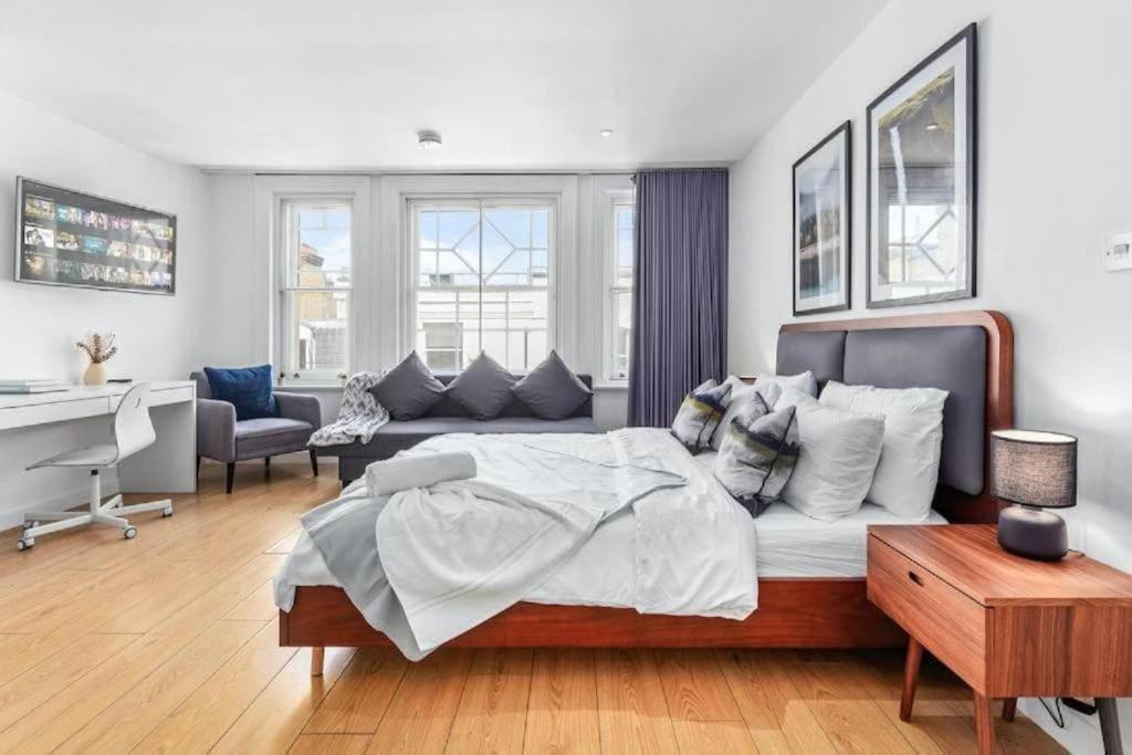 1 Bedroom Flat Piccadilly Sleep 7 In Vr10 Apartment *