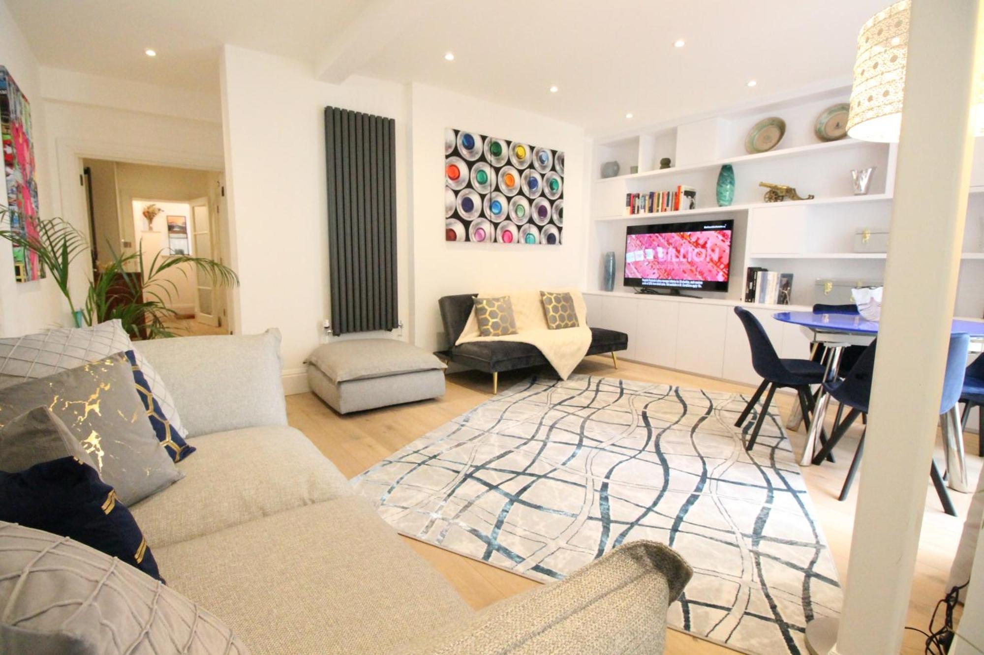 Apartment Trendy 2bedroom And 2 Bathroom Flat, Quiet Nottinghill Street *