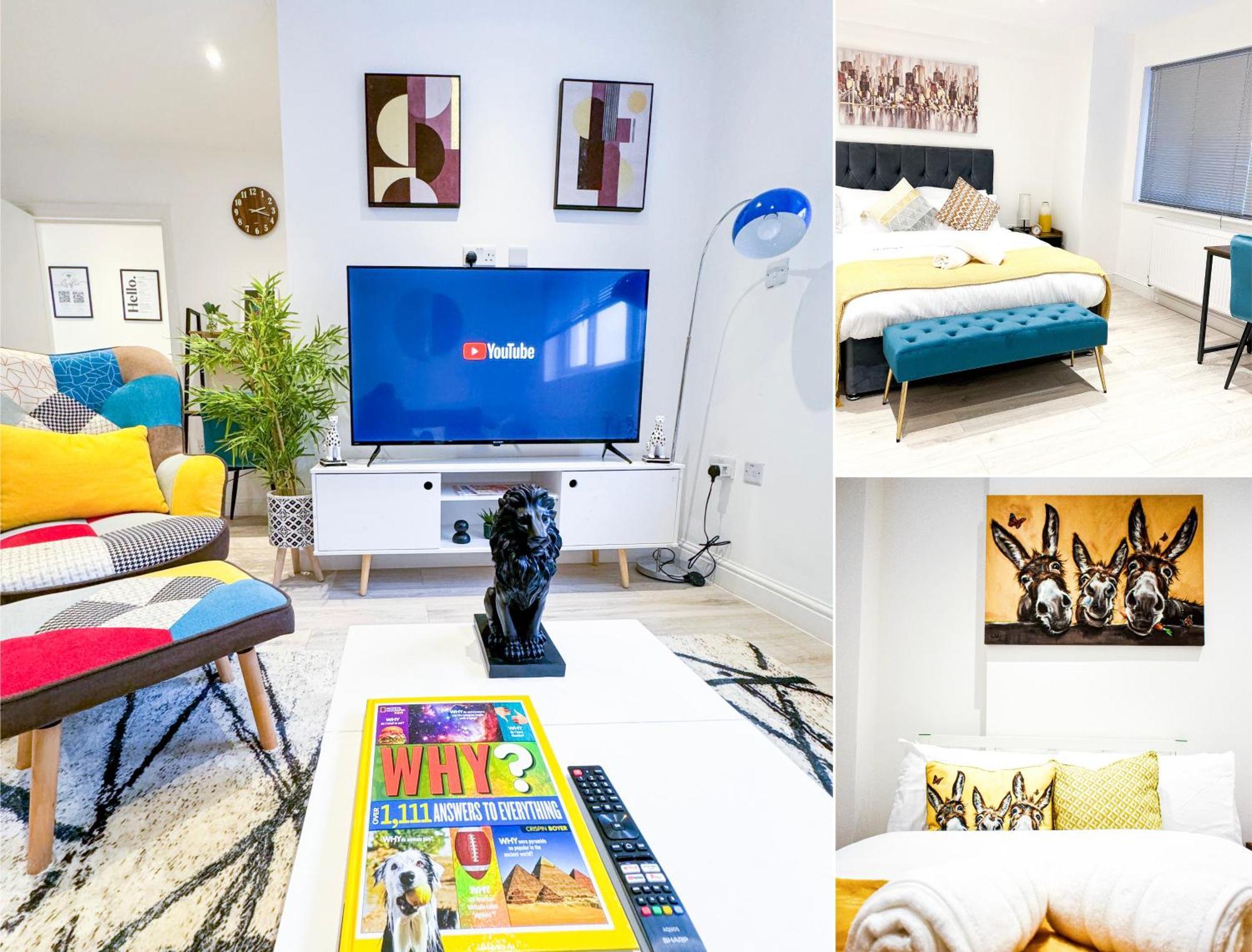 Luxury House With 2 Bedrooms Free Driveway Parking Close To Central Wembley Stadium And Shopping Malls * London