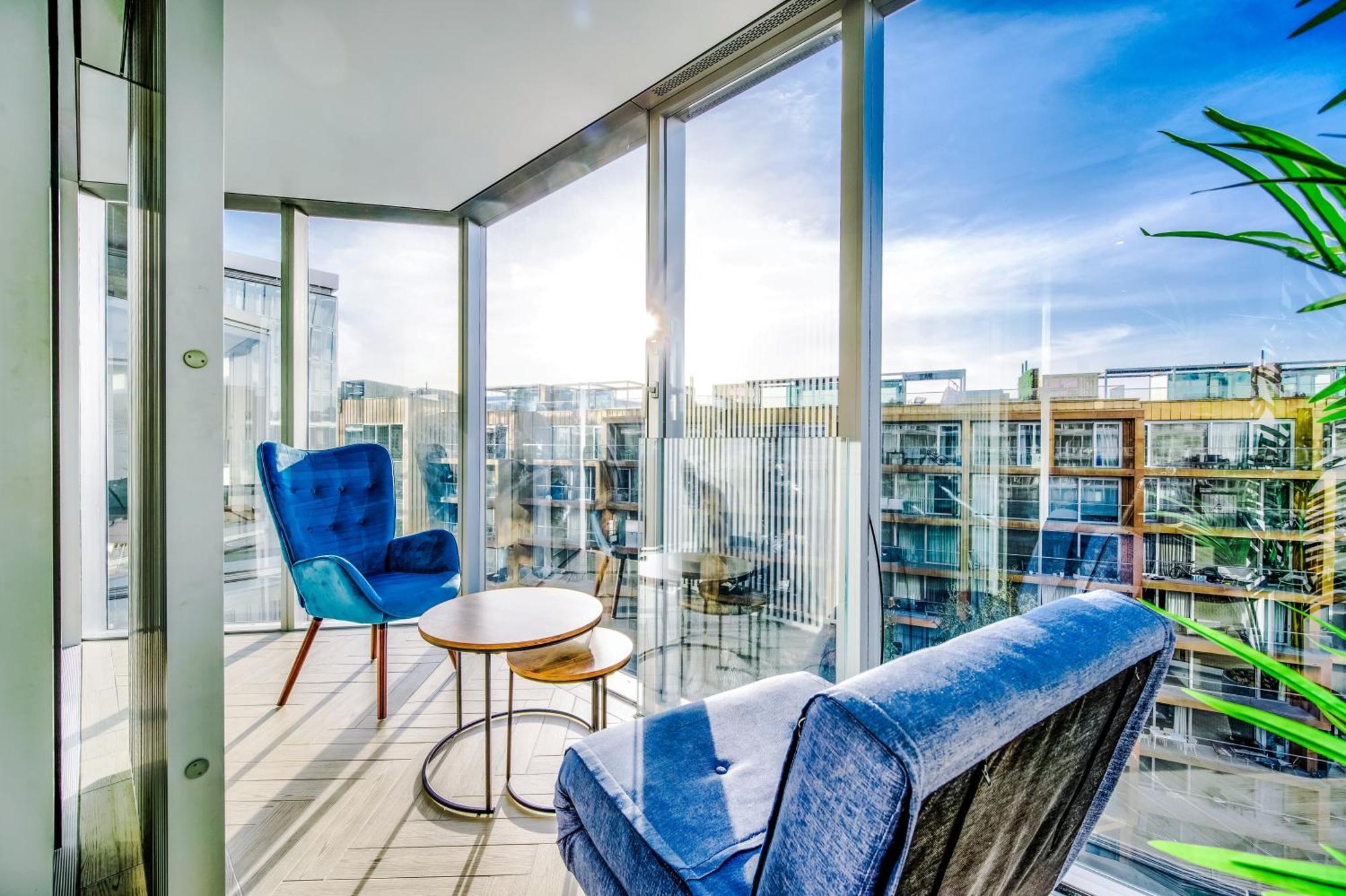 Stunning 2-bed In By 53 Degrees Property, Centre, Amazing Views! Casa de férias Londres