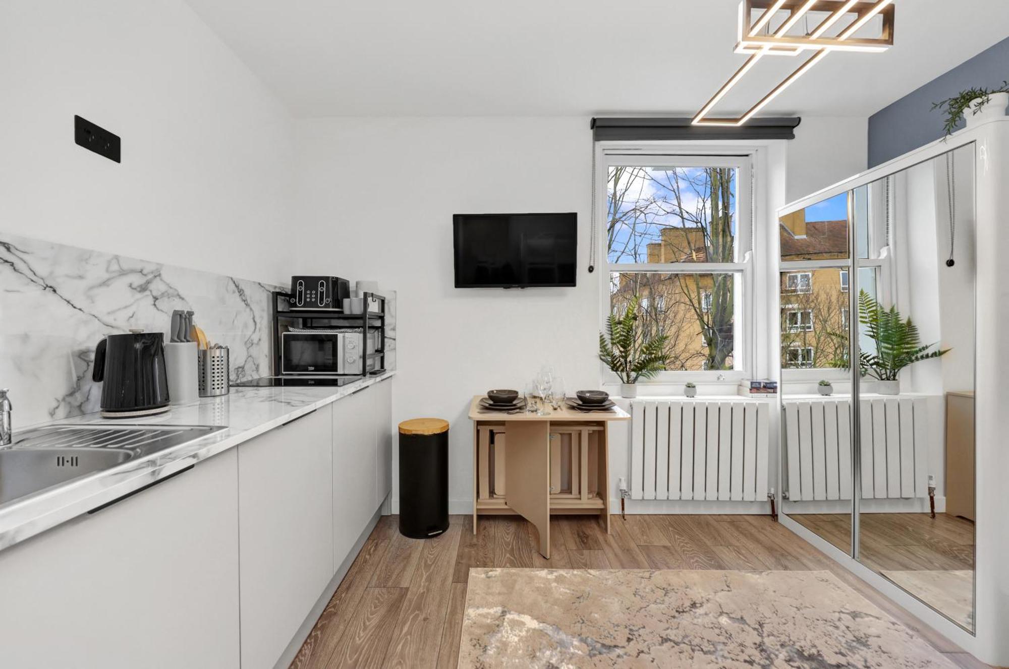 Apartamento Hilldrop Short Term & Flexible Renting Islington With Free Wifi, Parking & Garden *