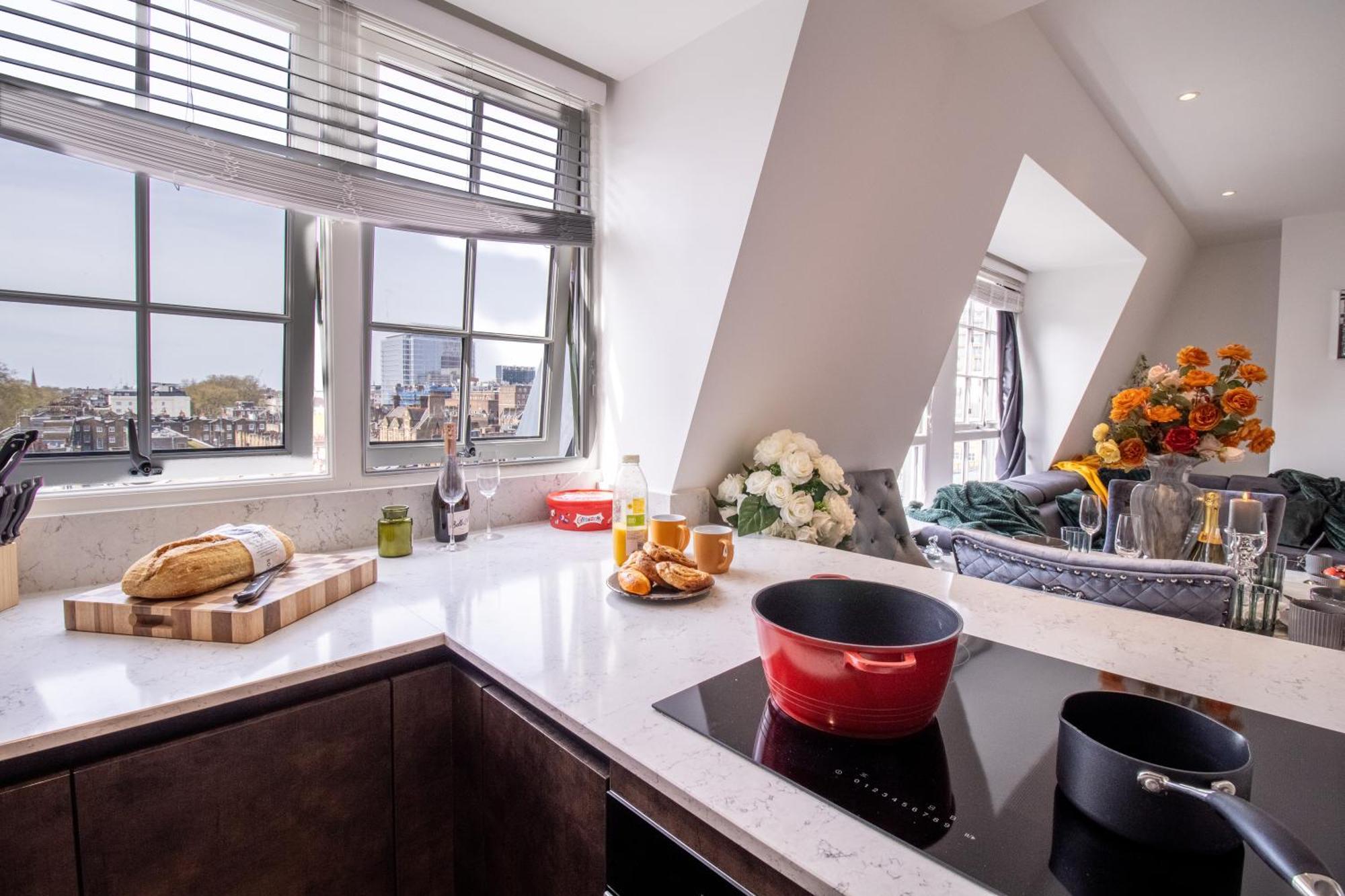 Apartment Luxurious 1-bedroom Penthouse In Marble Arch 71 London