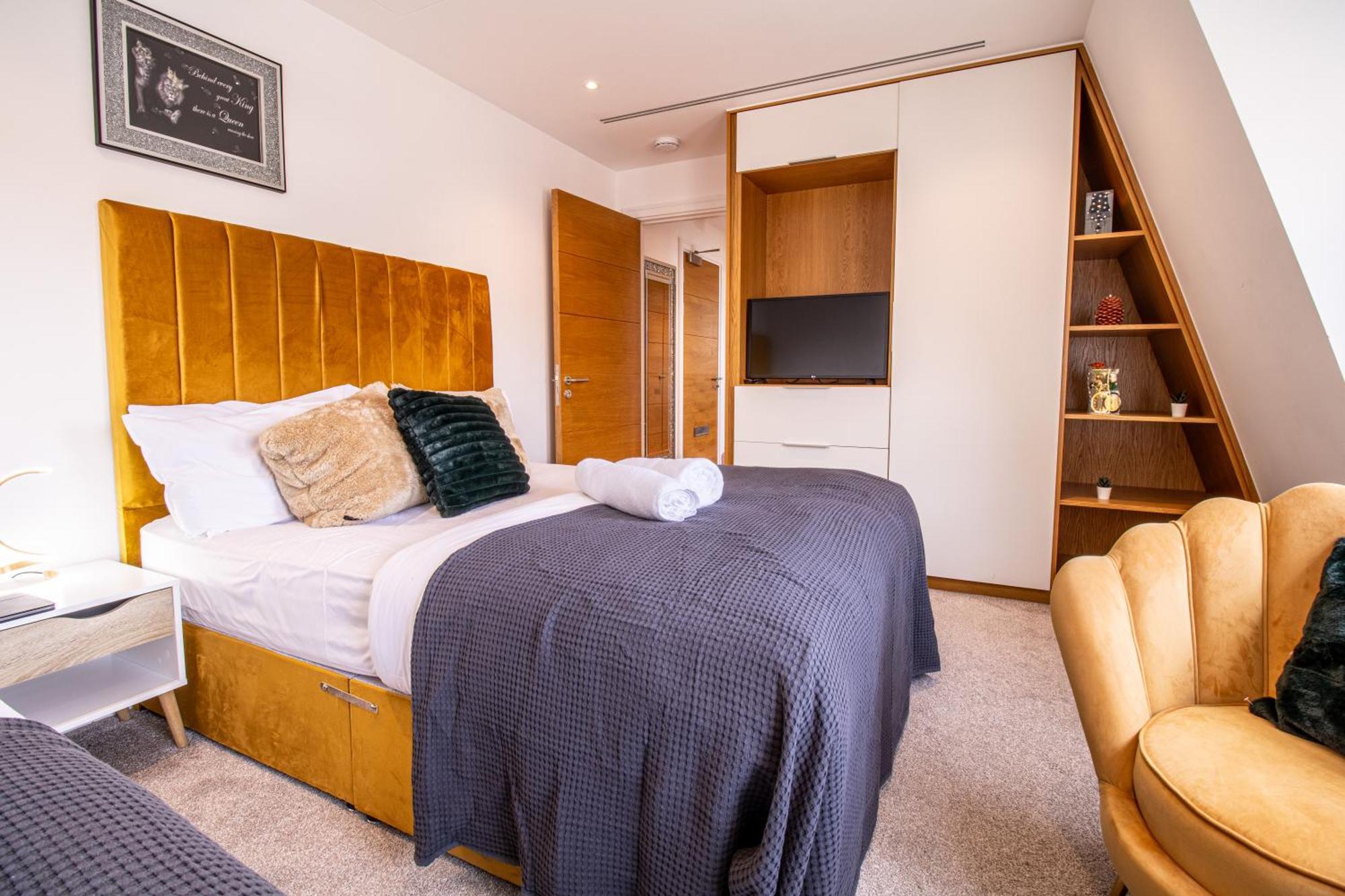 Apartment Luxurious 1-bedroom Penthouse In Marble Arch 71 London