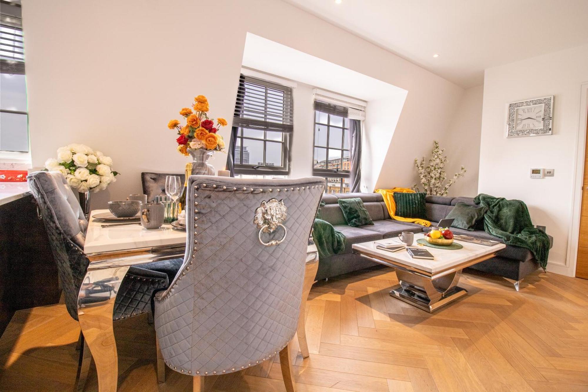 Apartment Luxurious 1-bedroom Penthouse In Marble Arch 71 London