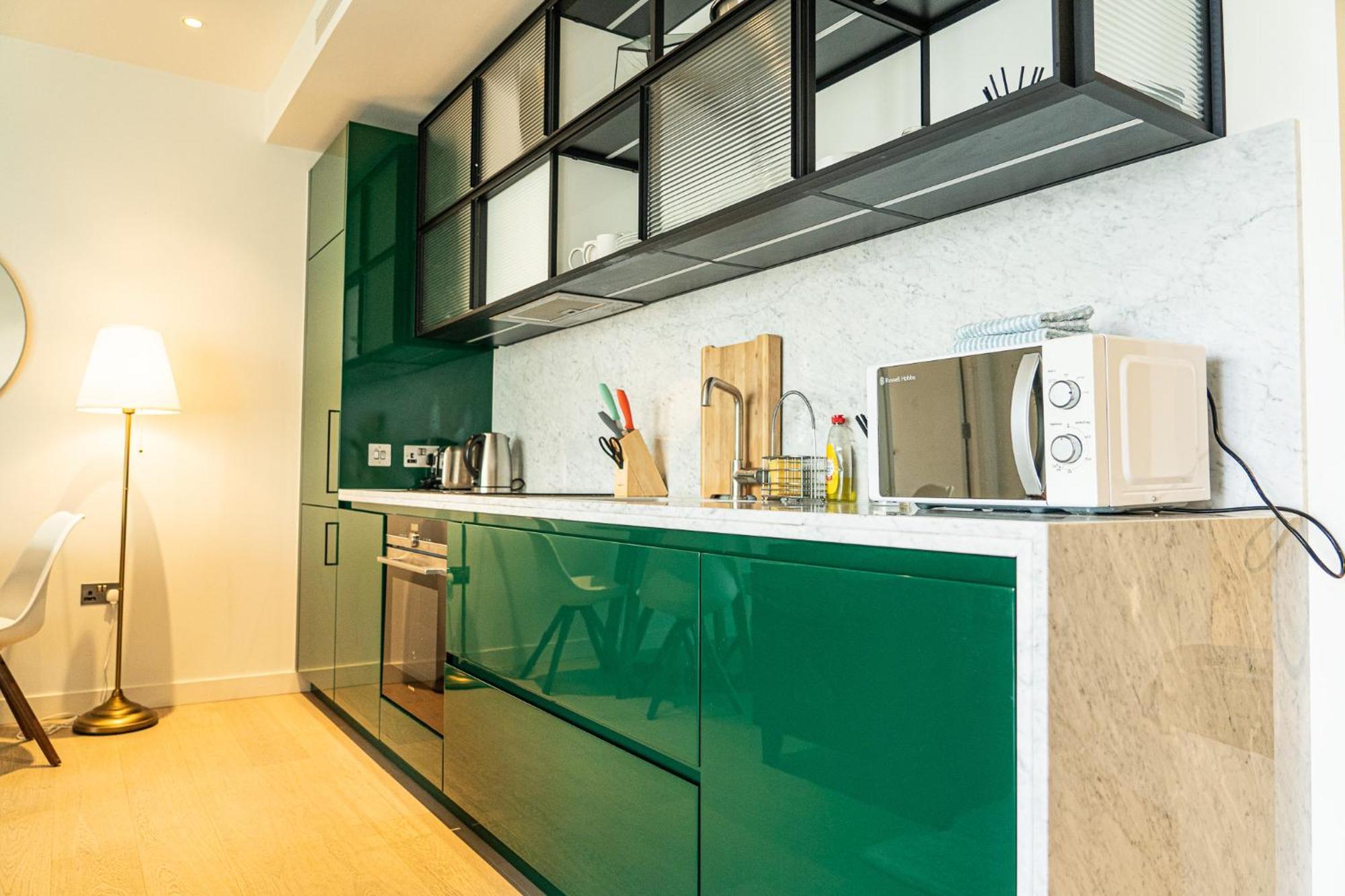 Luxury Balcony Apartment, Canary Wharf Apartamento *