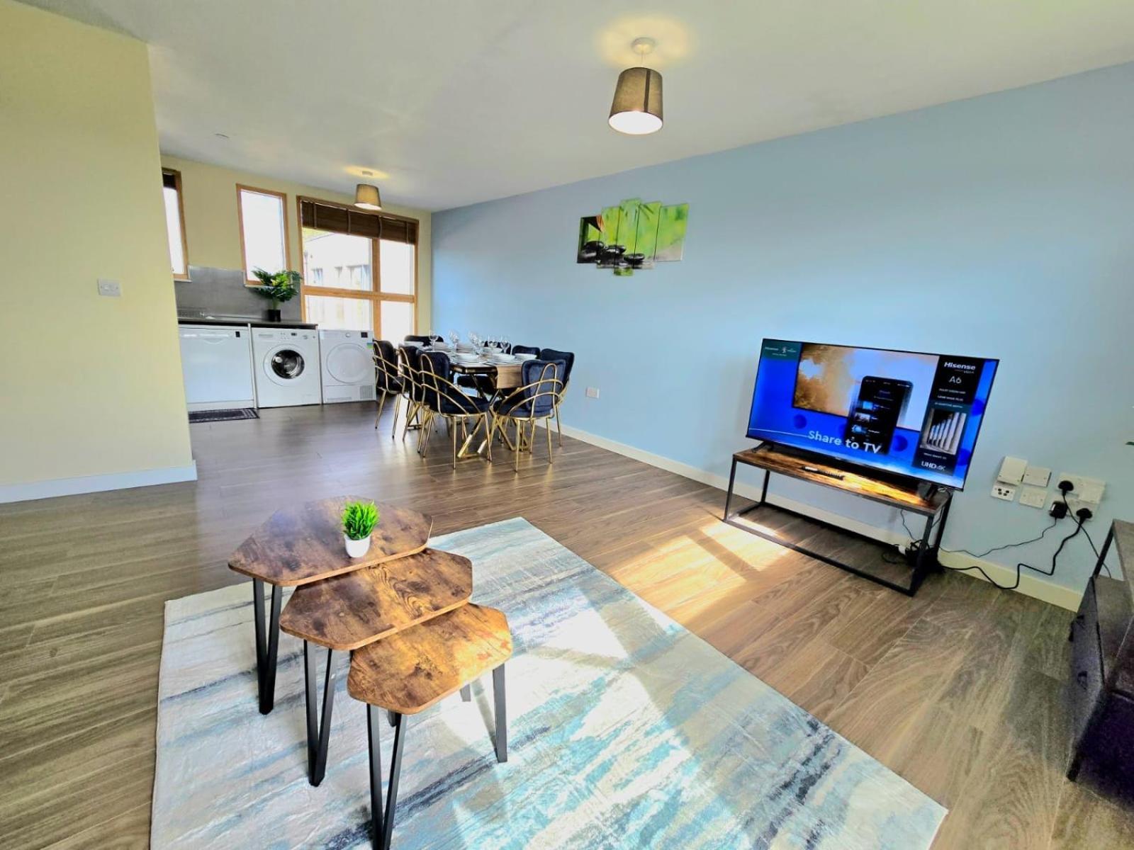Apartment Spectacular 3Br 2Bath Rooftop Sky-Views With Parking