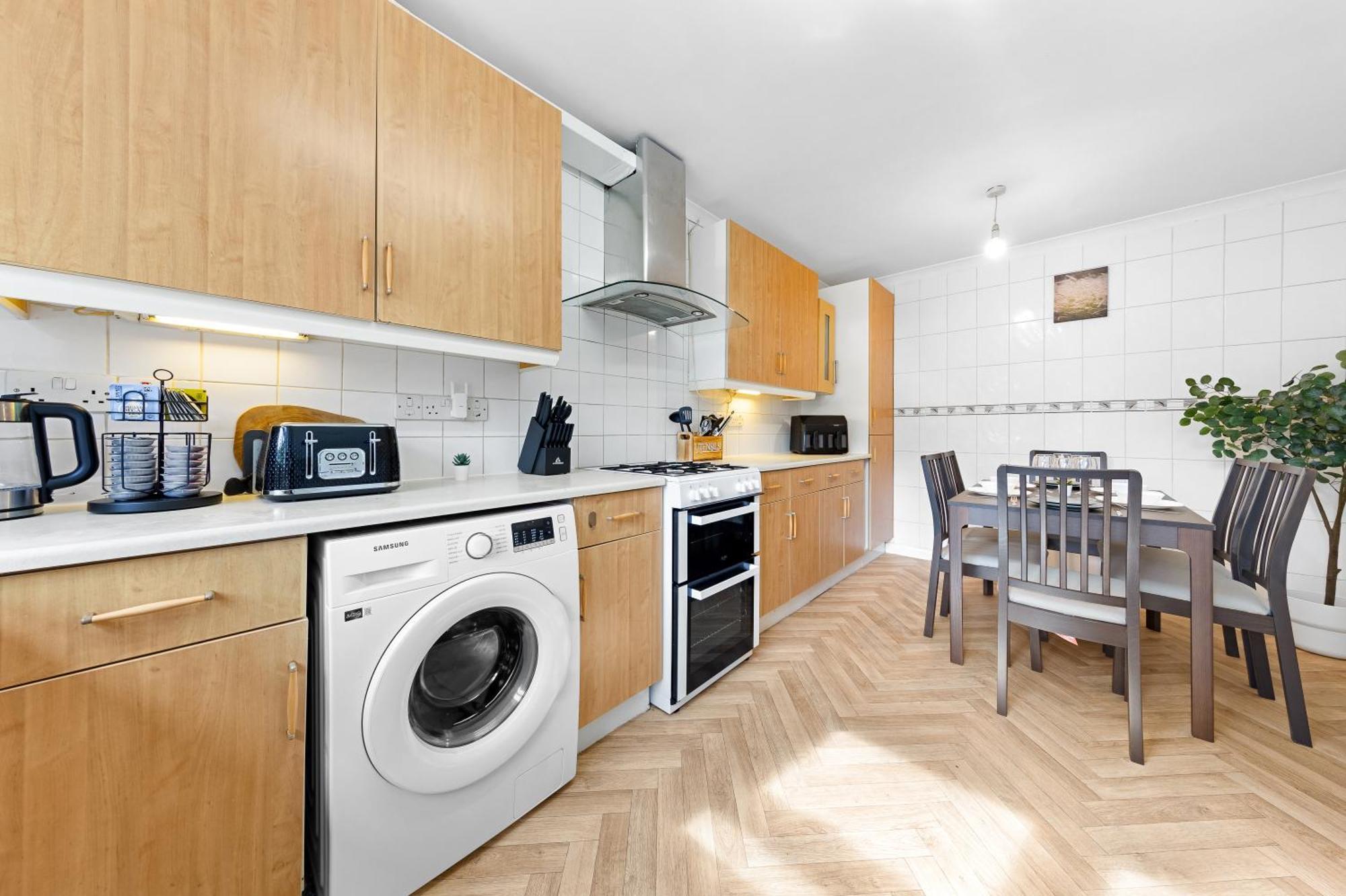 Cozylease 3br In Canary Wharf,garden,gym,workspace Ferienhaus London