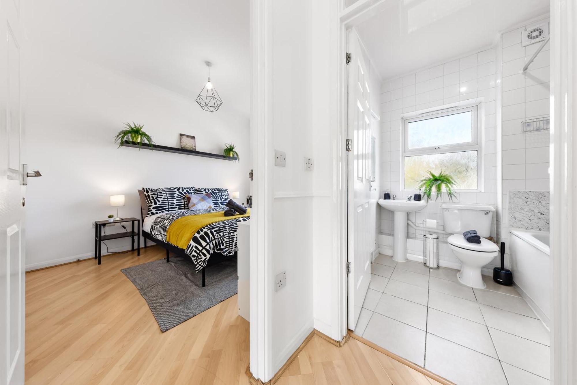 Ferienhaus Cozylease 3br In Canary Wharf,garden,gym,workspace *