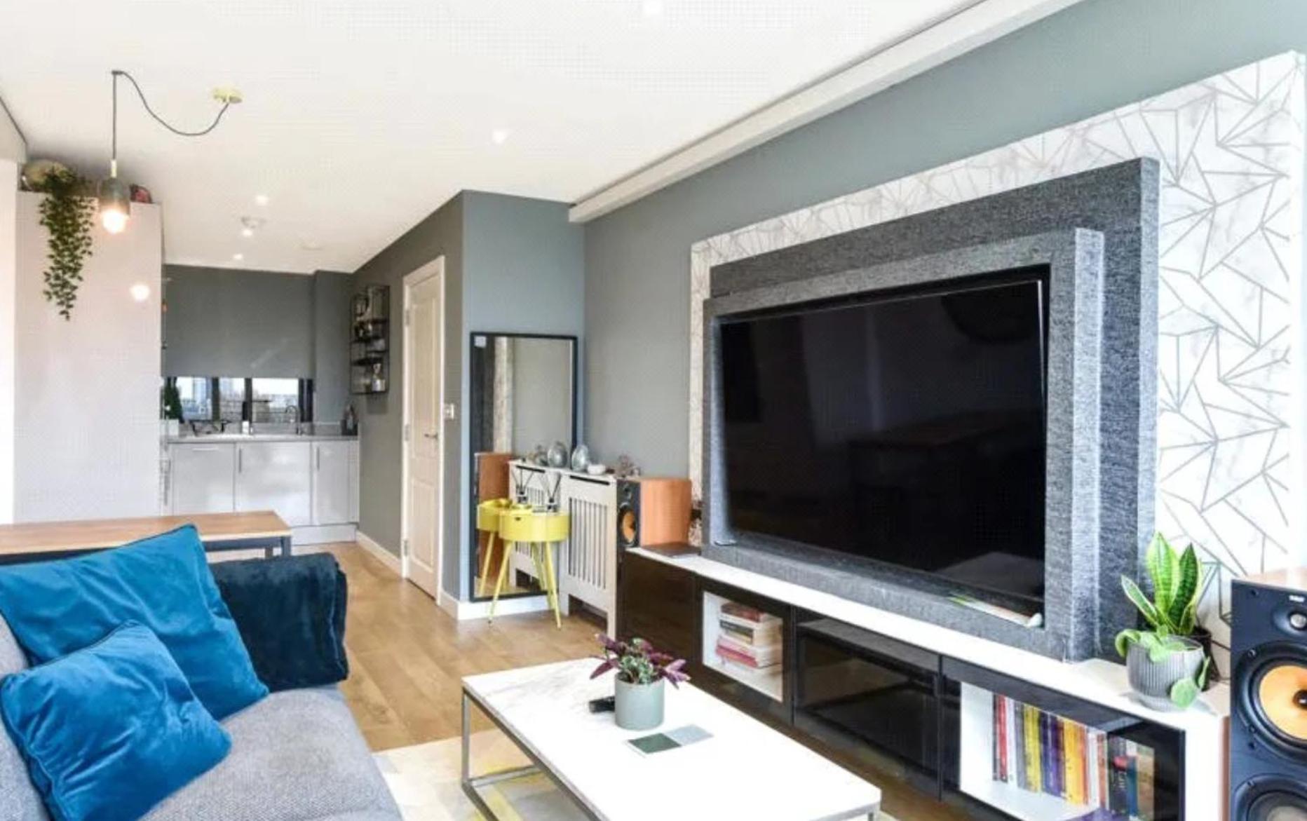 Londonaprt 1bed Balcony Gym Tv Wifi Apartment
