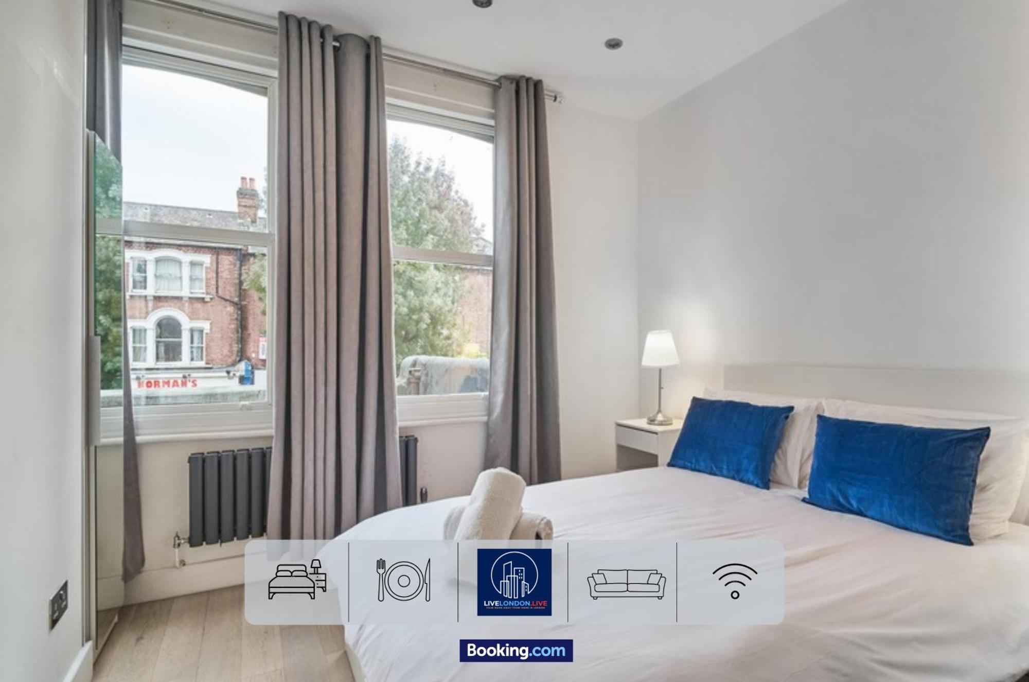 Last-minute Offers L Exclusive Offer L Delightful 2-bedroom In Tufnell Park L Sleeps Up To 5 Guests L By Live Short Lets & Serviced L Apartment *