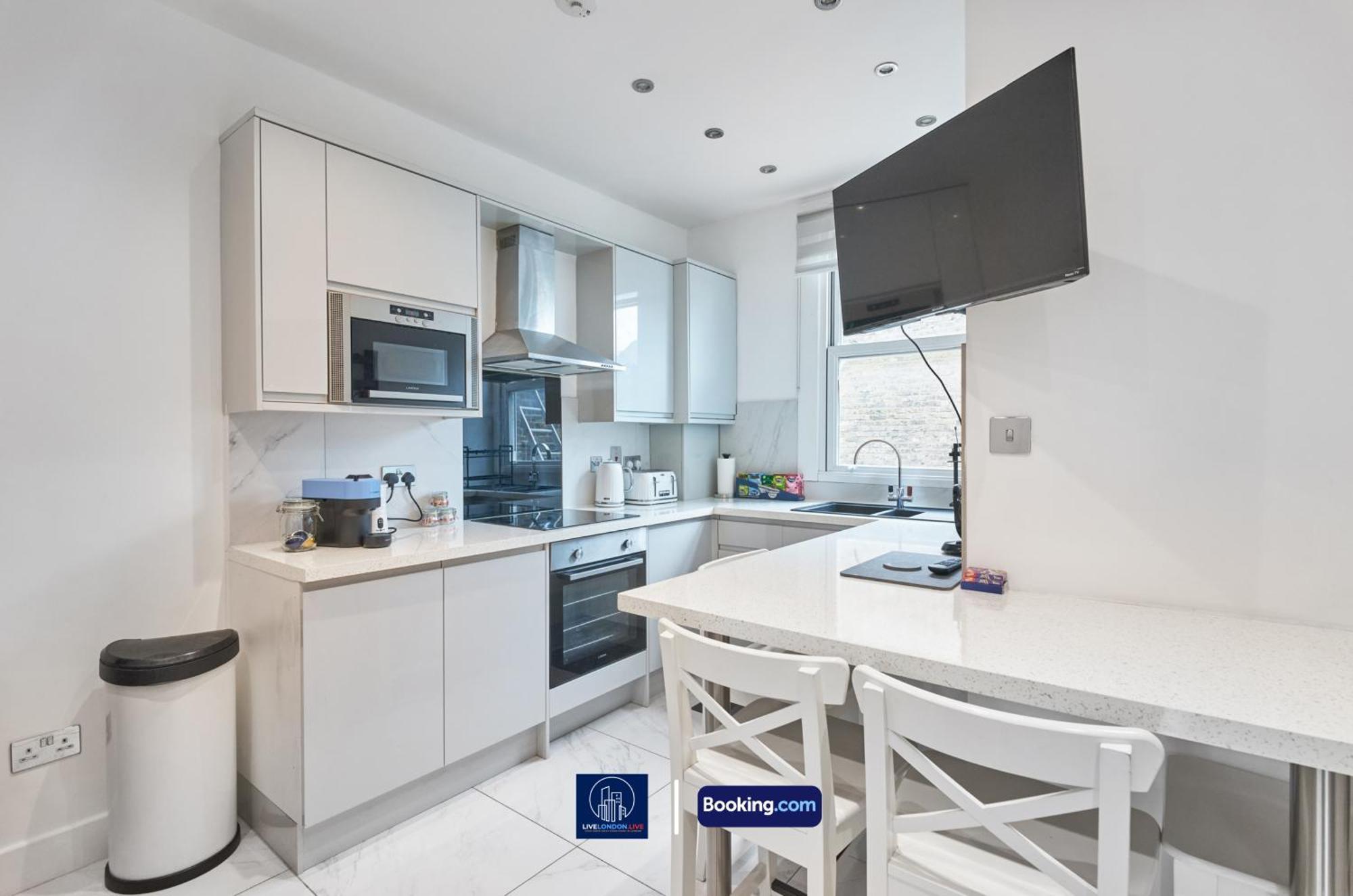 Last-minute Offers L Exclusive Offer L Delightful 2-bedroom In Tufnell Park L Sleeps Up To 5 Guests L By Live Short Lets & Serviced L * London