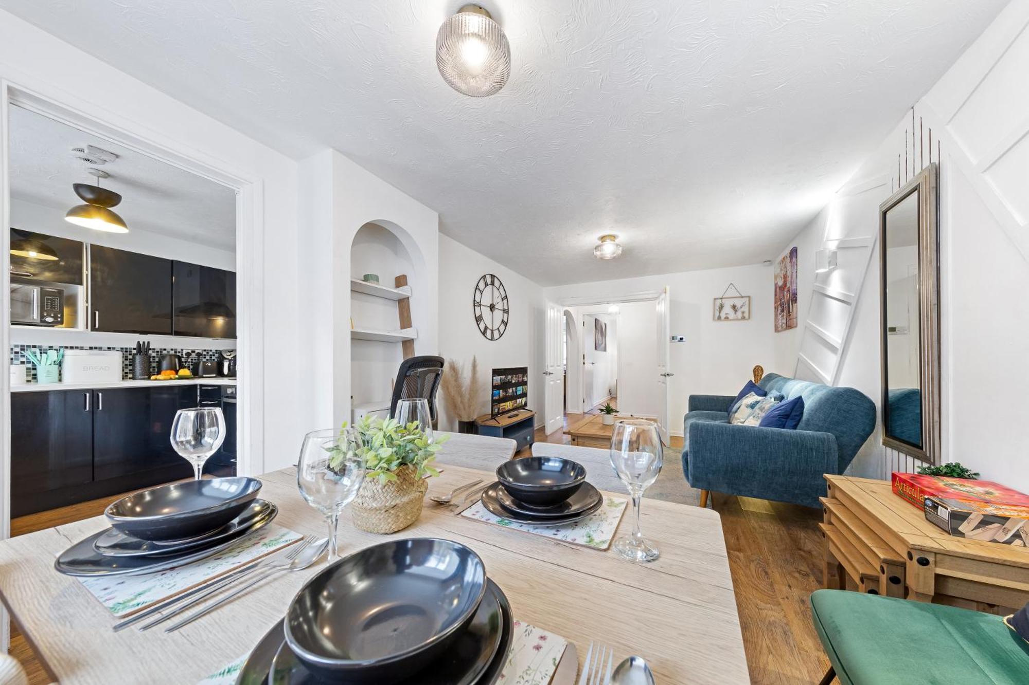 Quirky Canary 2bed, Free Parking, Smart Tv & Games Apartamento *