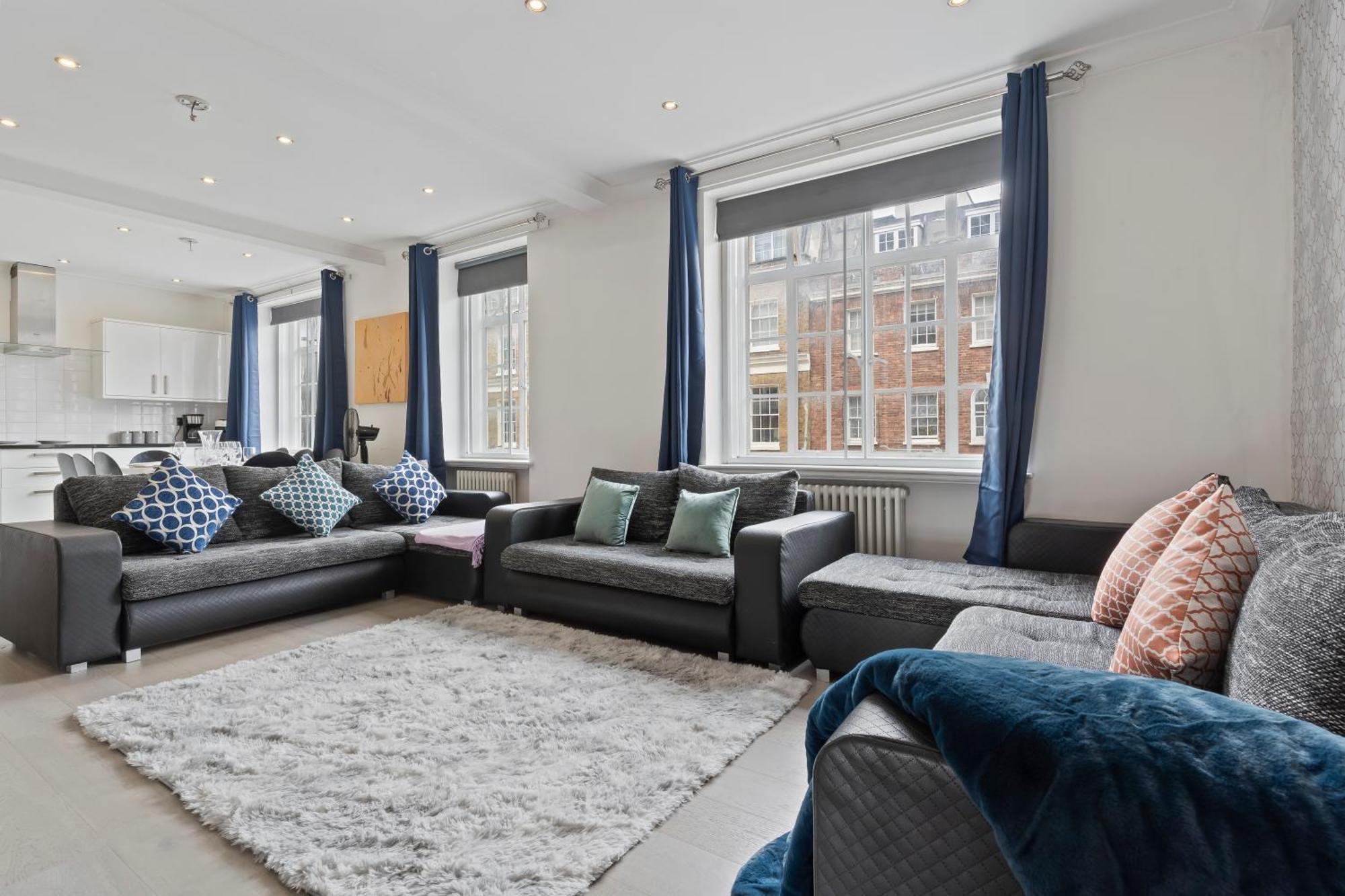 Luxury One Bedroom Two Bathroom Knightsbridge Oxford Street Apartment