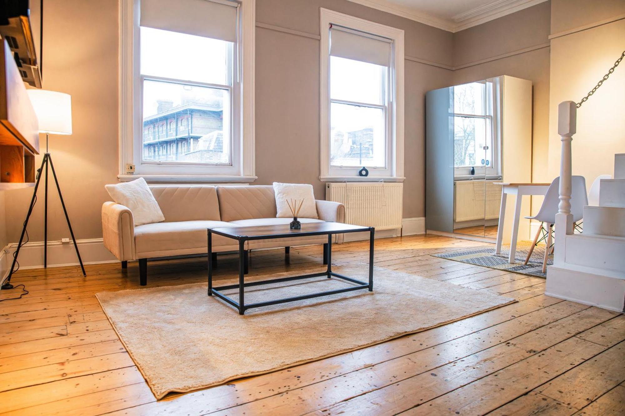 A Modern Rustic Apartment