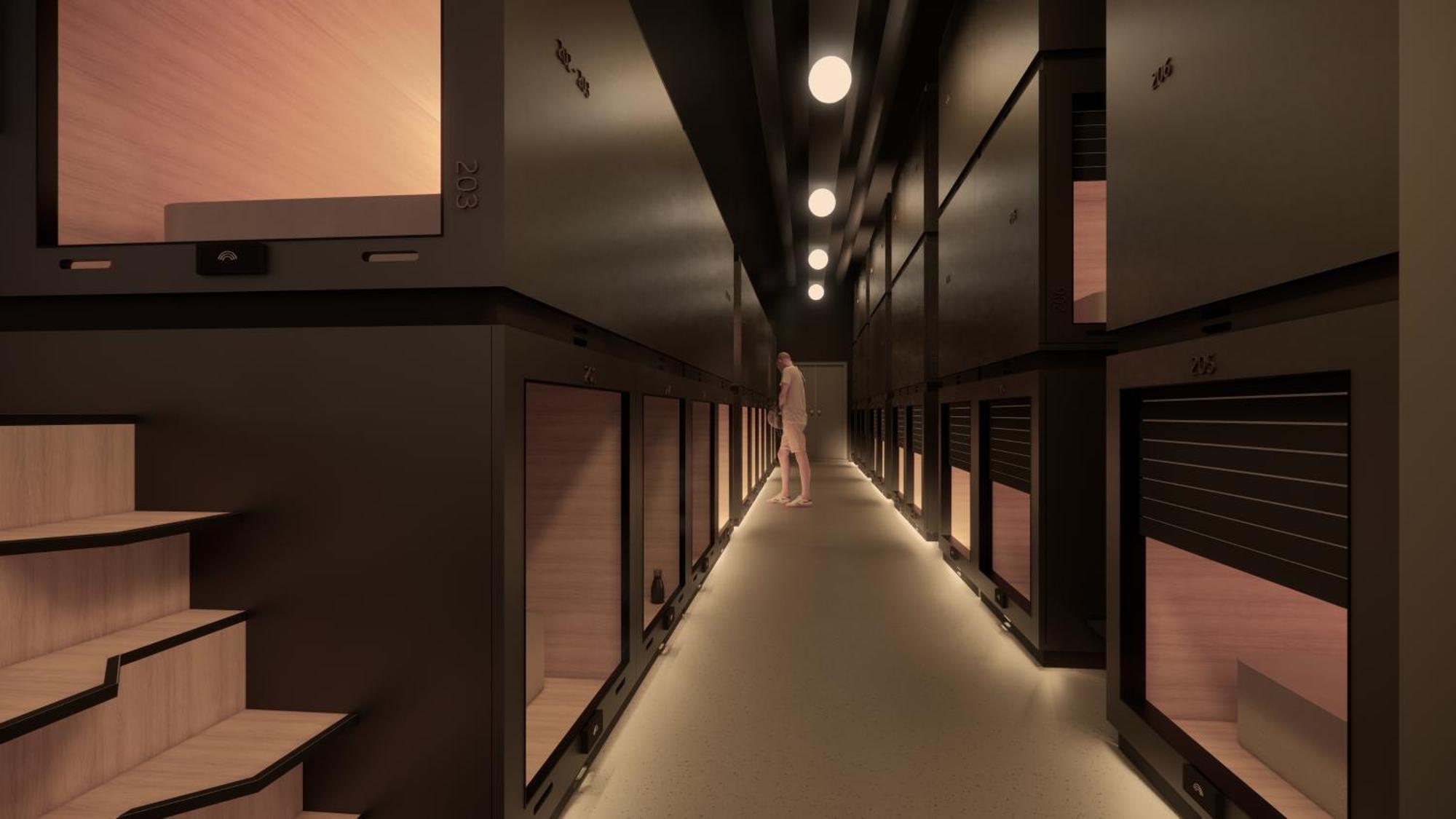 Capsule hotel Zedwell Capsules Piccadilly