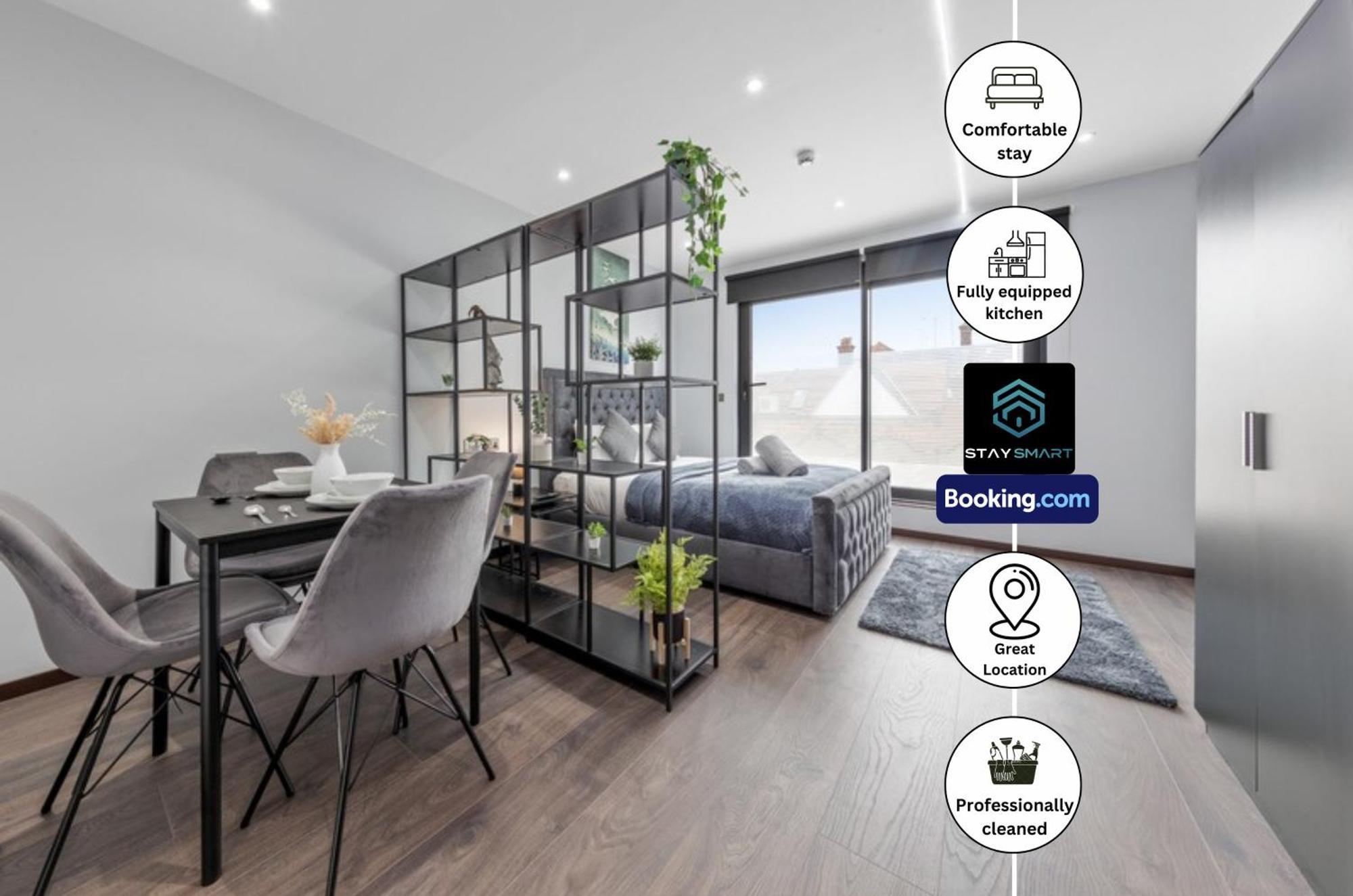 Apartment Stylish By Smart Short Lets & Serviced Woodstock With Free Wifi