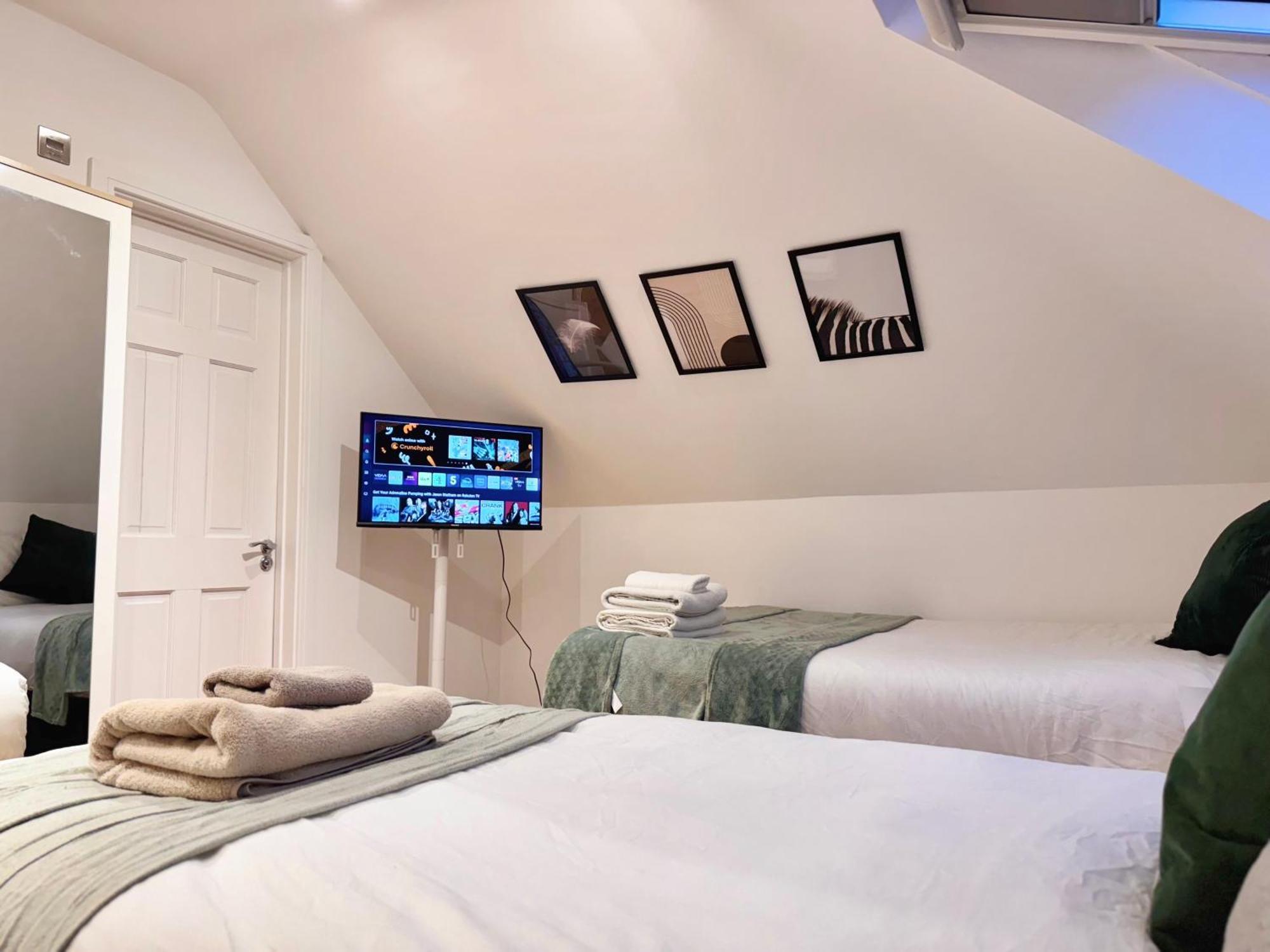 En-suites With Free Parking 30min To Londres