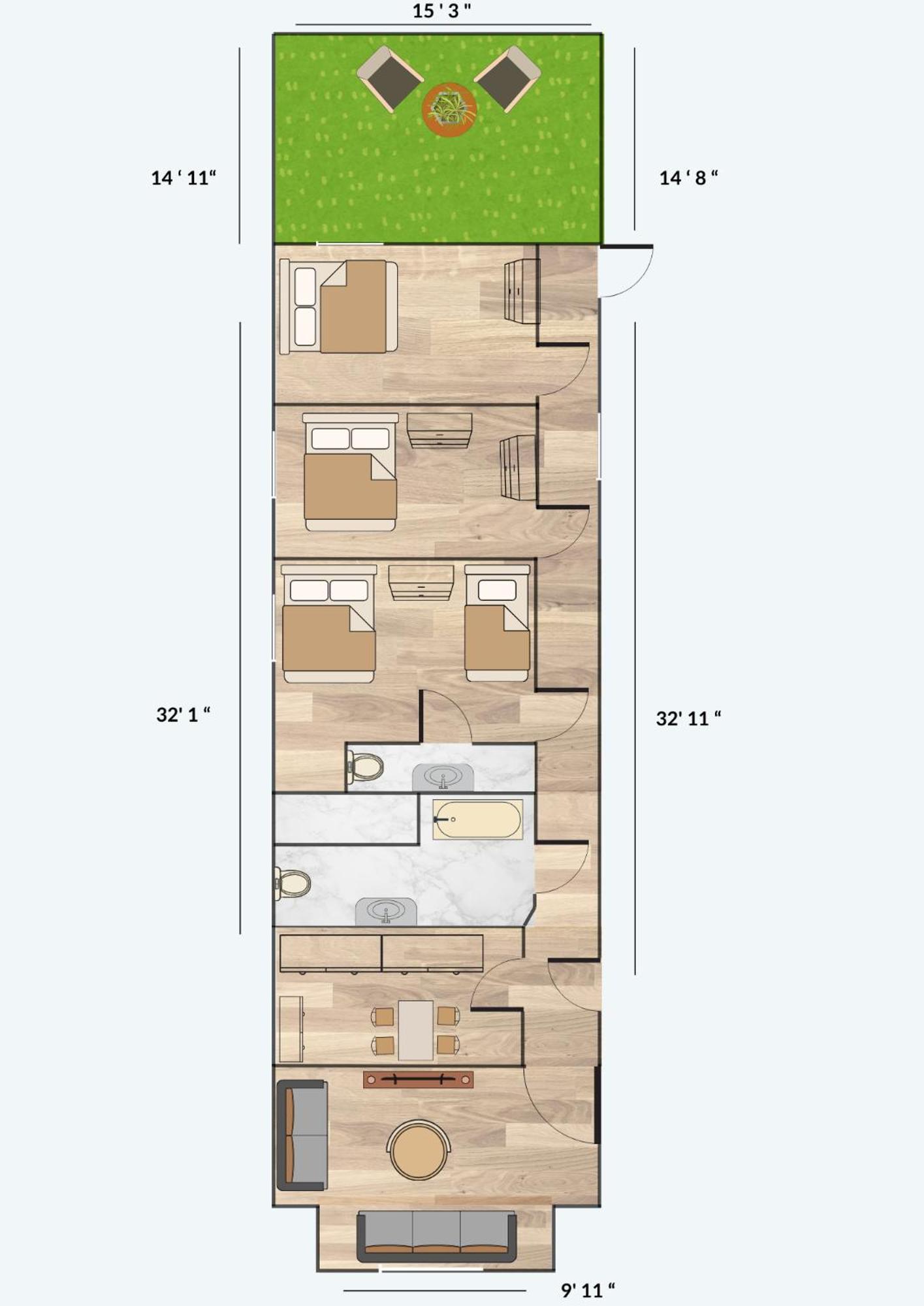 Apartment Heart Of Ealing With Garden *