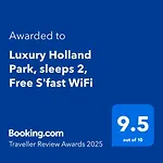 Luxury Holland Park, Sleeps 2, Free S\'Fast Wifi