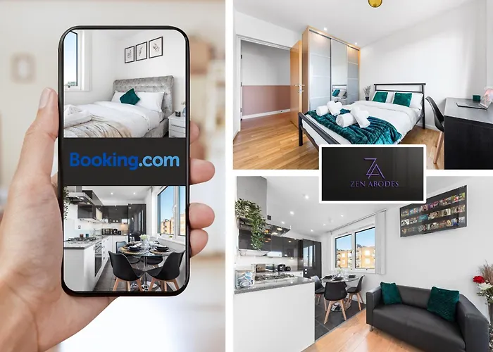 Two Bedroom Flat By Zen Abodes Short Lets & Serviced Accommodation With Free Wifi & Tv Close To Old St