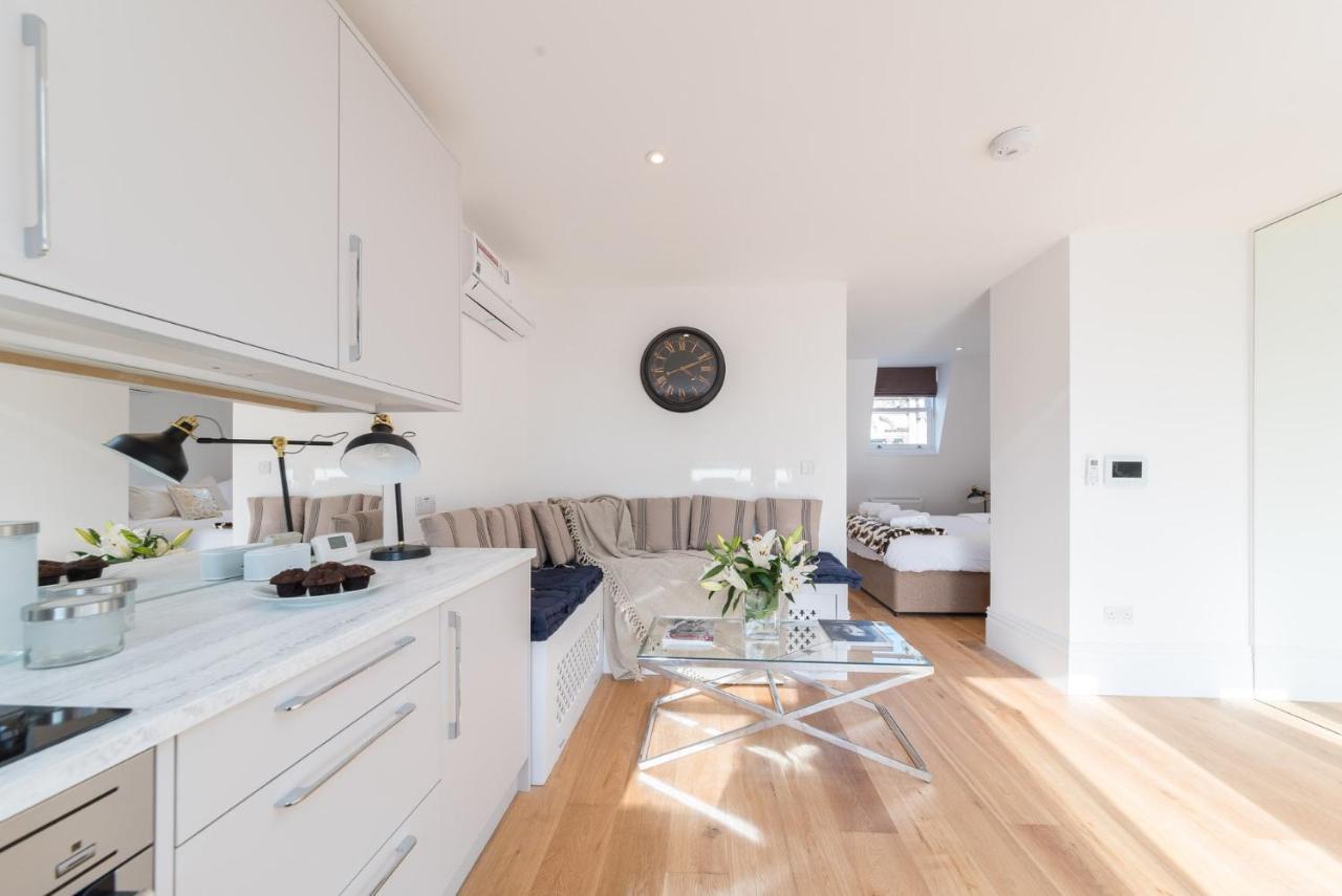 Luxury Flat With Sw Balcony In Fulham Broadway Apartamento