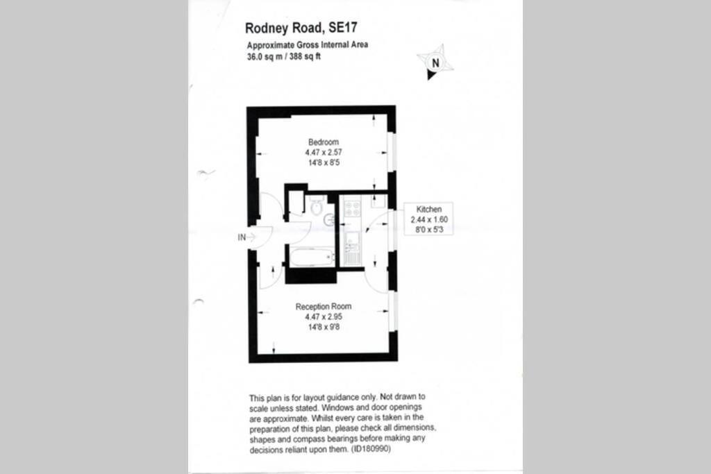 1 Bedroom *zone 1* Elephant And Castle *