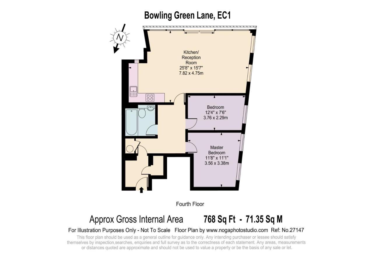 Casa de férias Mulberry Flat 4 - Two Bedroom 2nd Floor By Living
