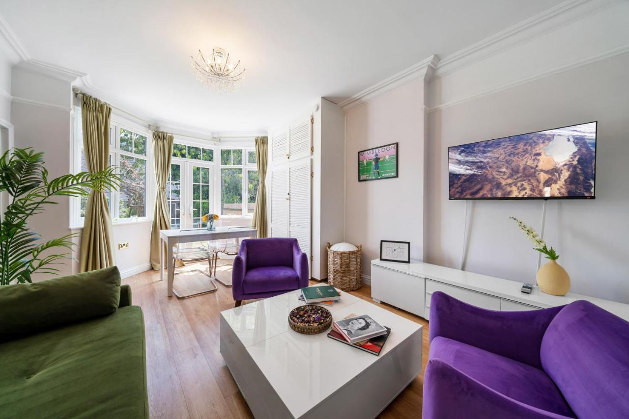 Apartment Lovely Garden In Wimbledon Town Centre With Private Parking By Wimbledon Lets London