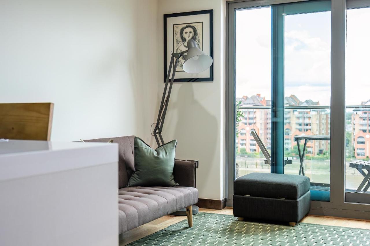 Livestay-stunning With Private Balcony & River Views Londres