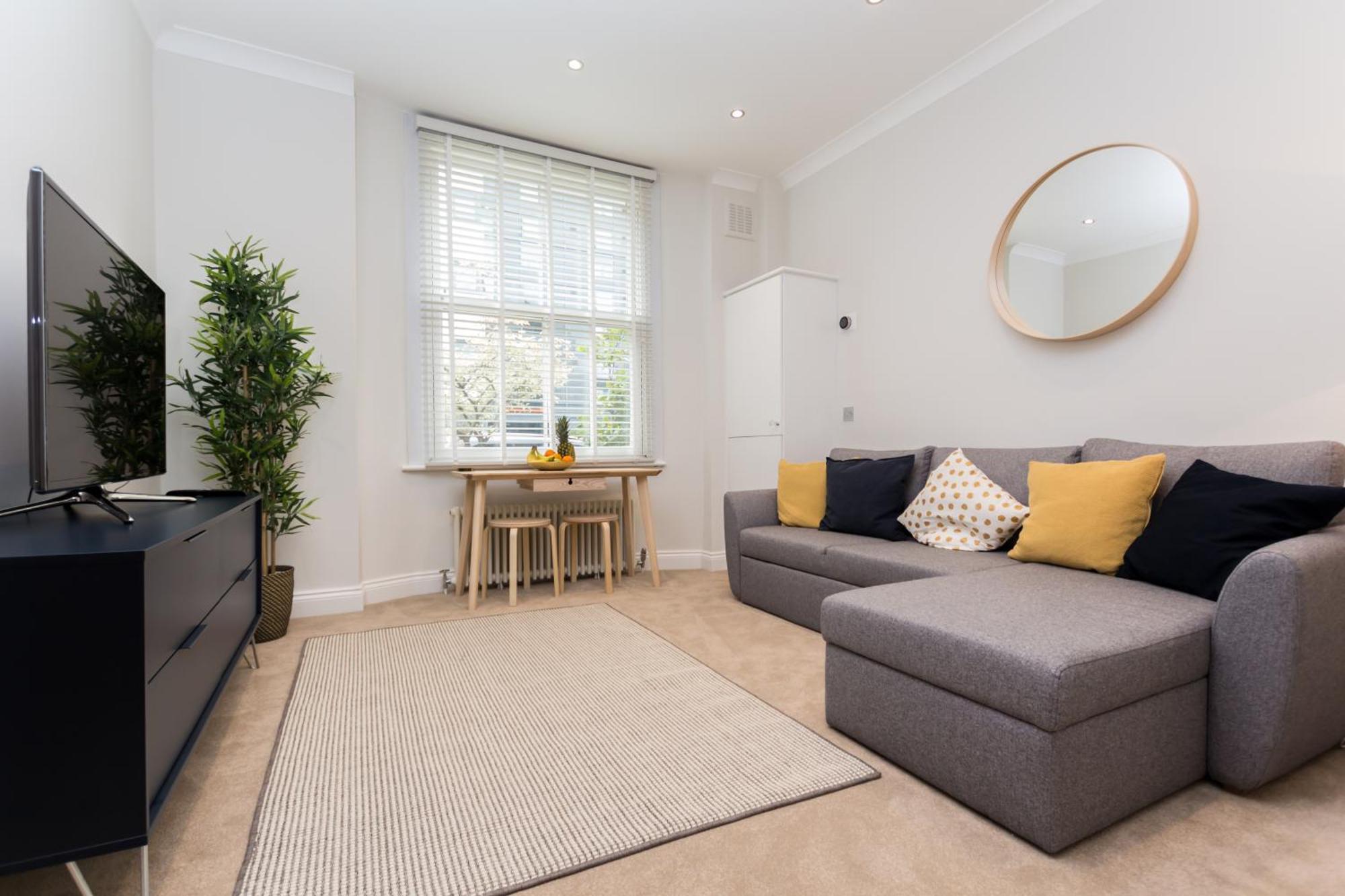 Apartamento Vibrant 1br Apt Wprivate Decked Garden, Fast Wifi *