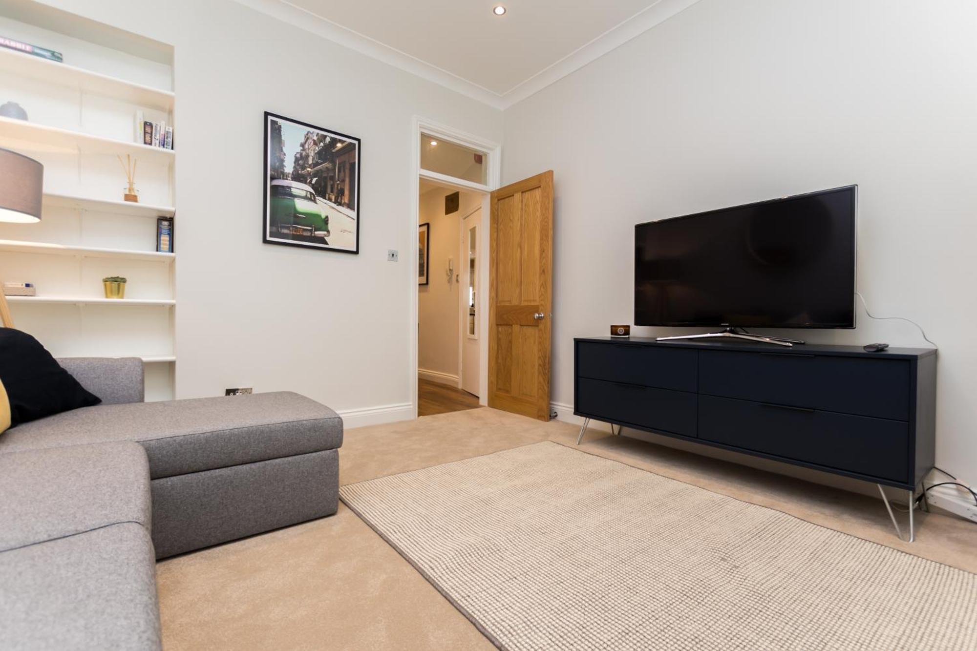 Vibrant 1br Apt Wprivate Decked Garden, Fast Wifi Apartamento *