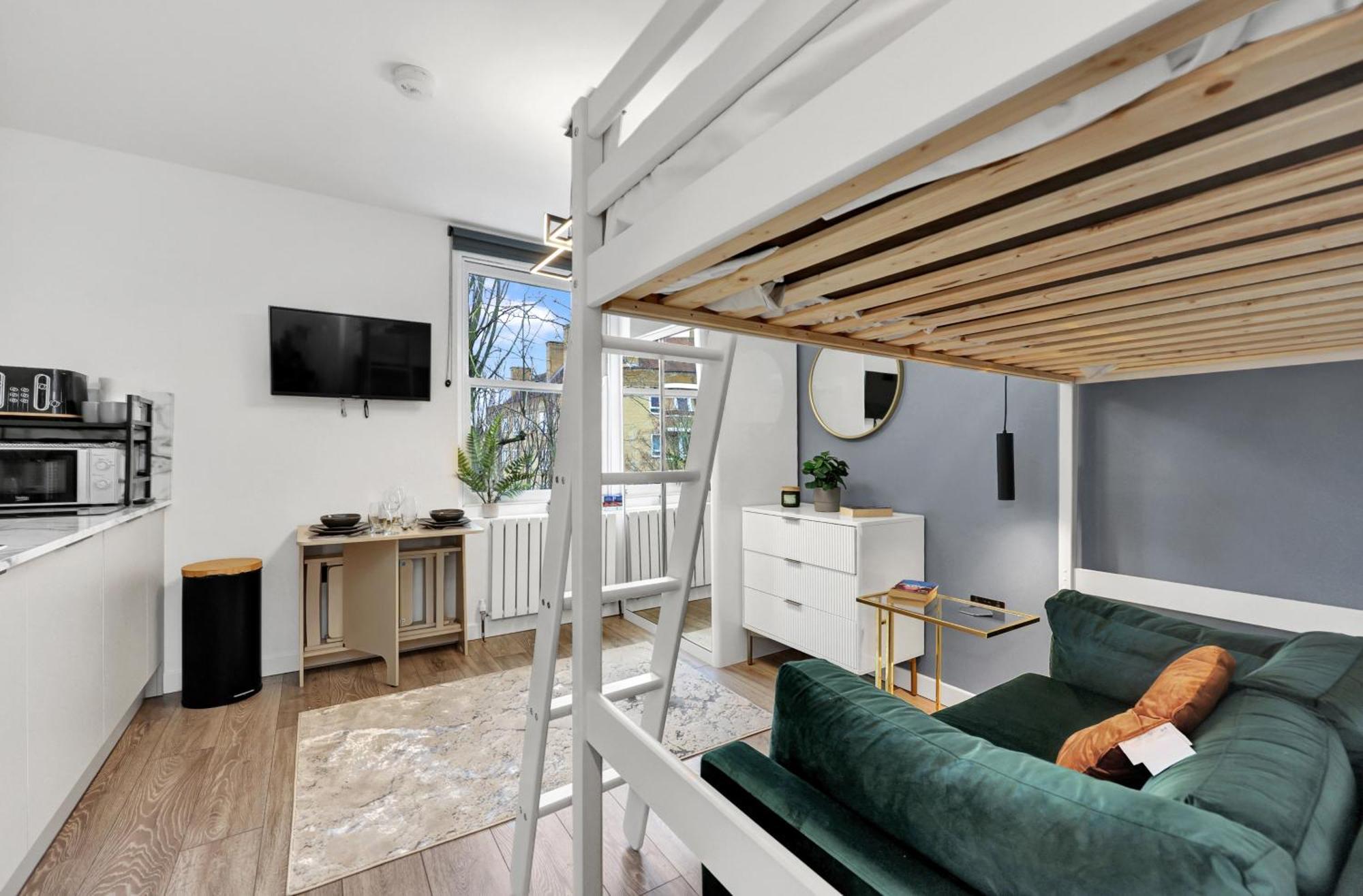 Hilldrop Short Term & Flexible Renting Islington With Free Wifi, Parking & Garden Apartment London