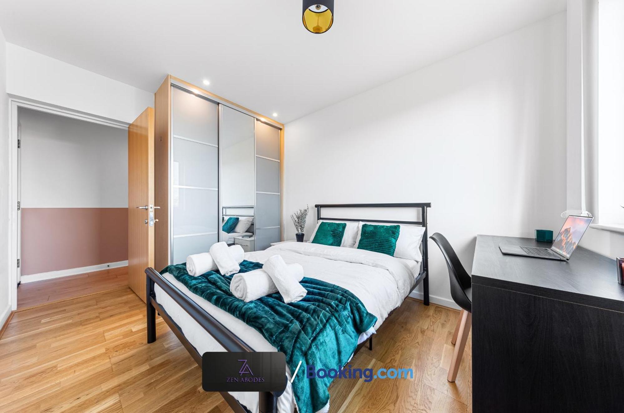 Apartment Two Bedroom Flat By Zen Abodes Short Lets & Serviced With Free Wifi & Tv Close To Old St