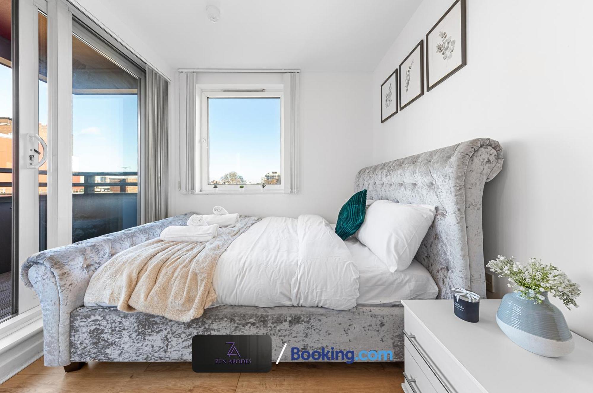 Two Bedroom Flat By Zen Abodes Short Lets & Serviced With Free Wifi & Tv Close To Old St London