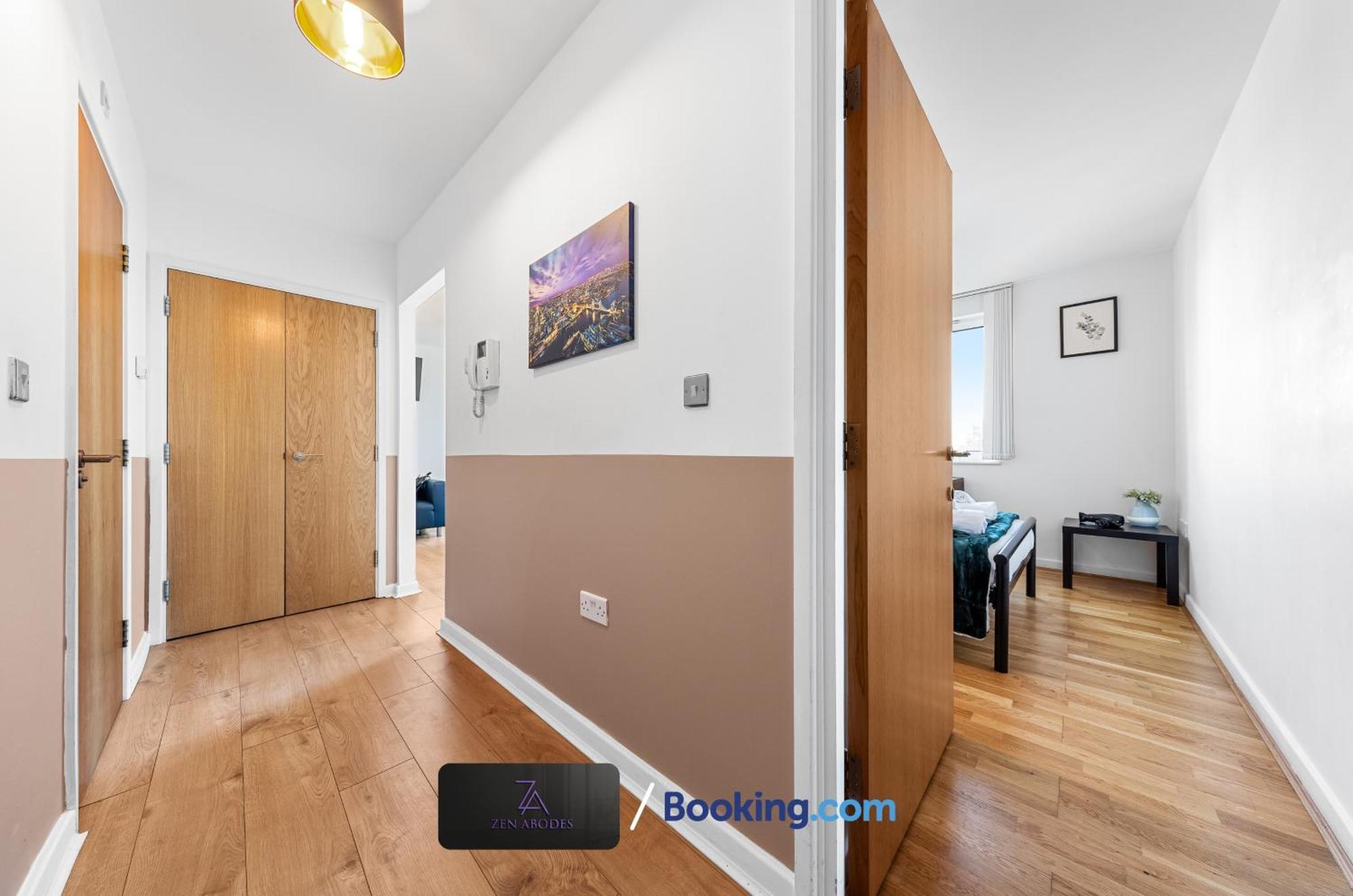 Apartment Two Bedroom Flat By Zen Abodes Short Lets & Serviced With Free Wifi & Tv Close To Old St *
