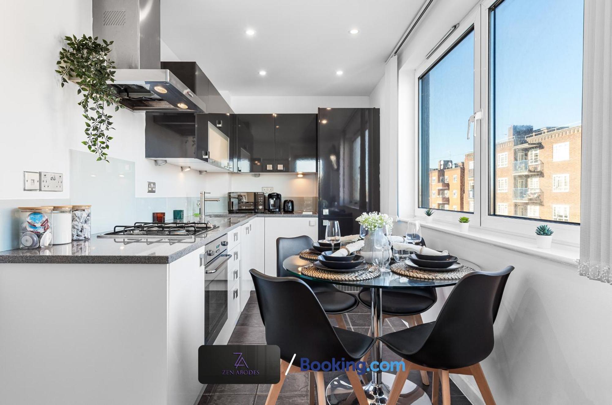 Two Bedroom Flat By Zen Abodes Short Lets & Serviced With Free Wifi & Tv Close To Old St * London