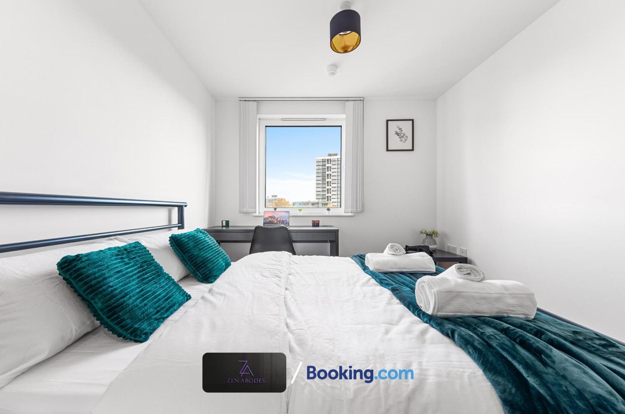 Apartment Two Bedroom Flat By Zen Abodes Short Lets & Serviced With Free Wifi & Tv Close To Old St London