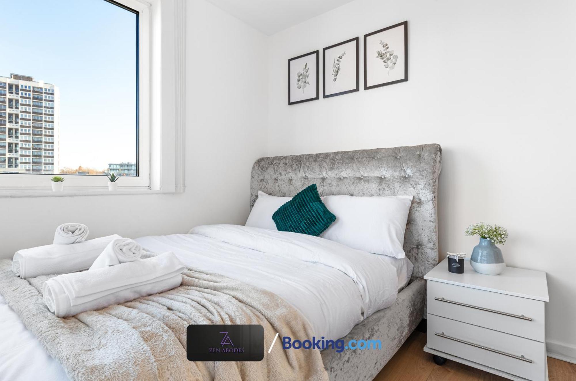 Two Bedroom Flat By Zen Abodes Short Lets & Serviced With Free Wifi & Tv Close To Old St Apartment
