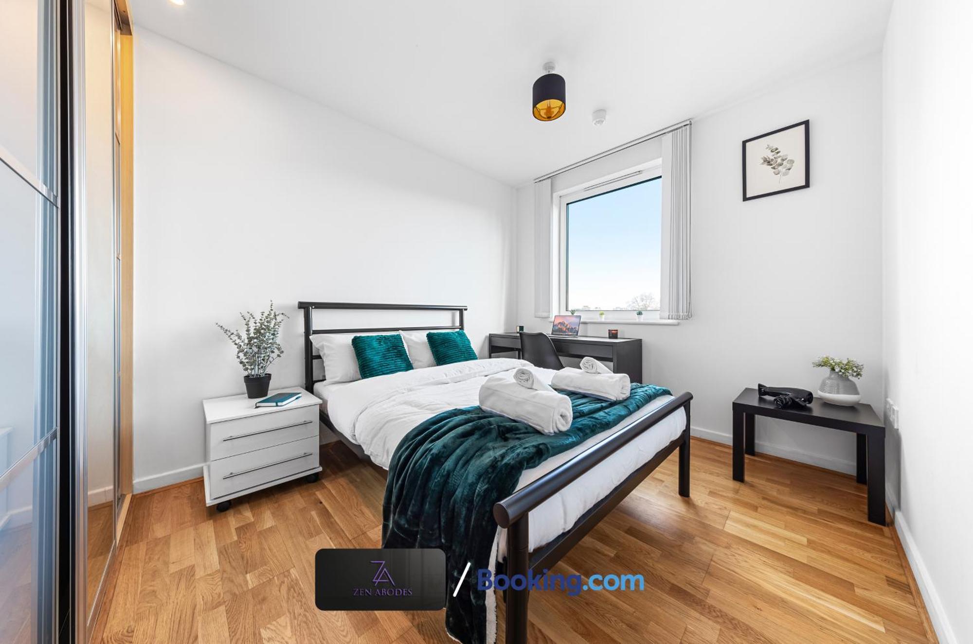 Apartment Two Bedroom Flat By Zen Abodes Short Lets & Serviced With Free Wifi & Tv Close To Old St London