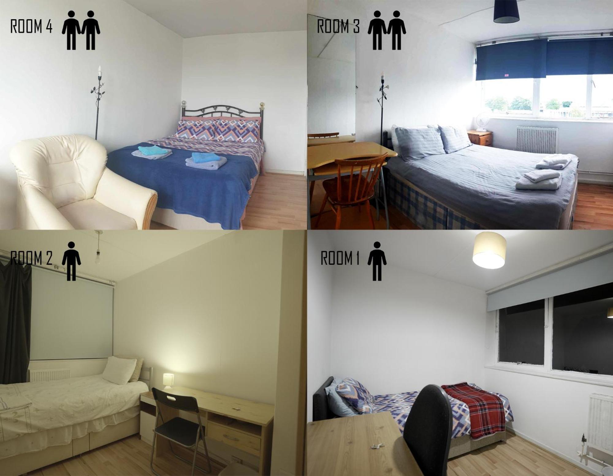 Elephant & Castle - Zone 2 - Private - Shared Bathroom London