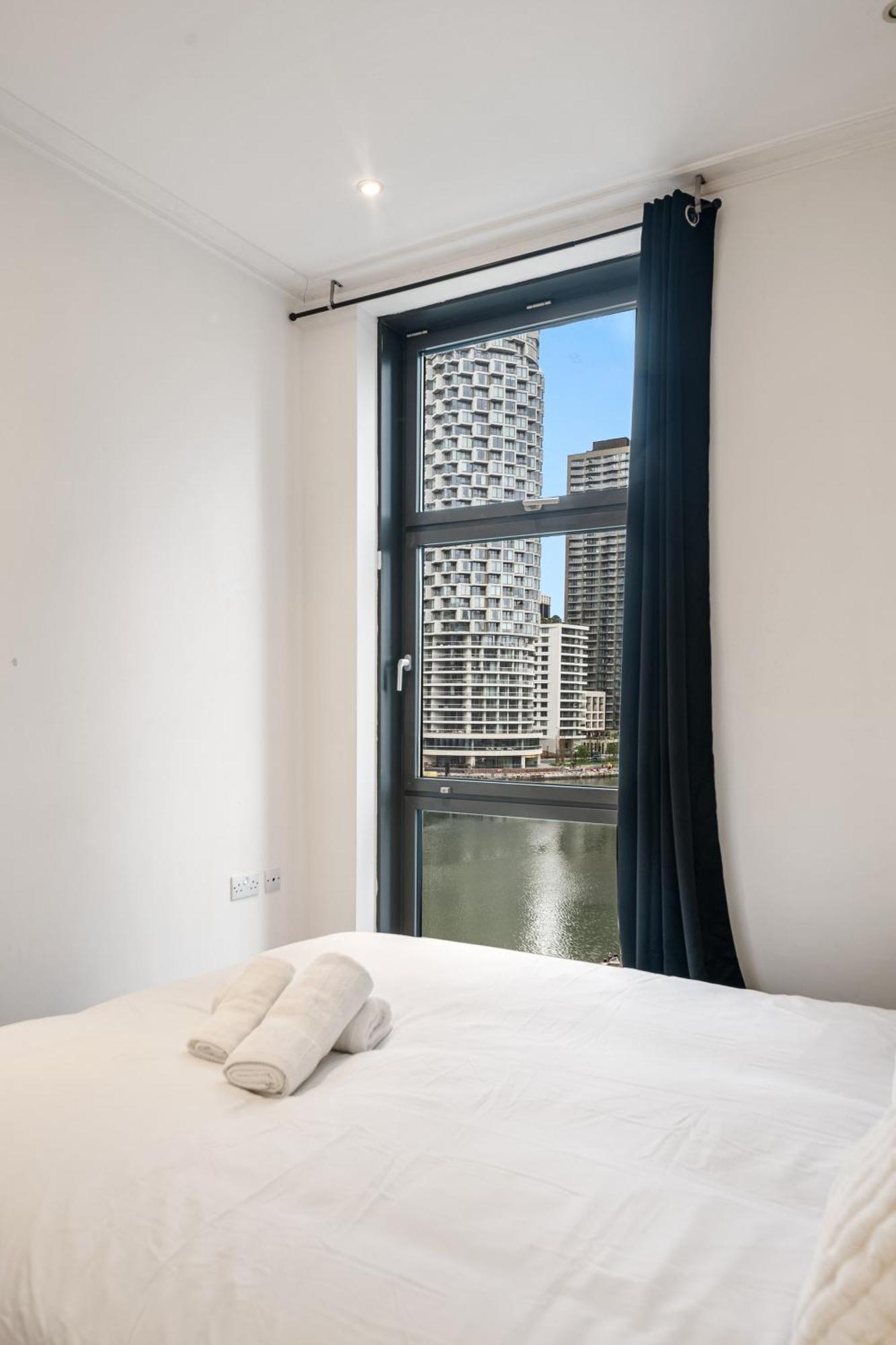 Apartamento Londwell, Canary Wharf River Thames Balcony Londres