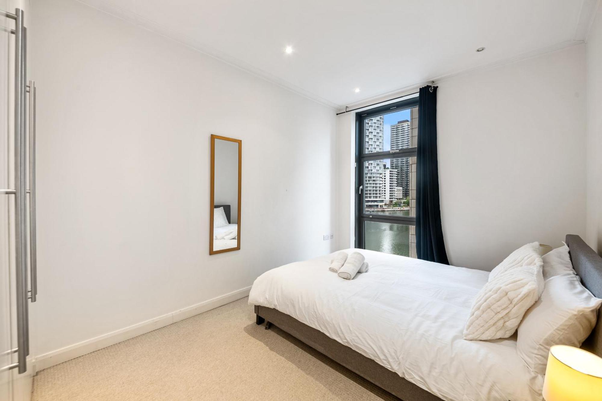Apartamento Londwell, Canary Wharf River Thames Balcony *