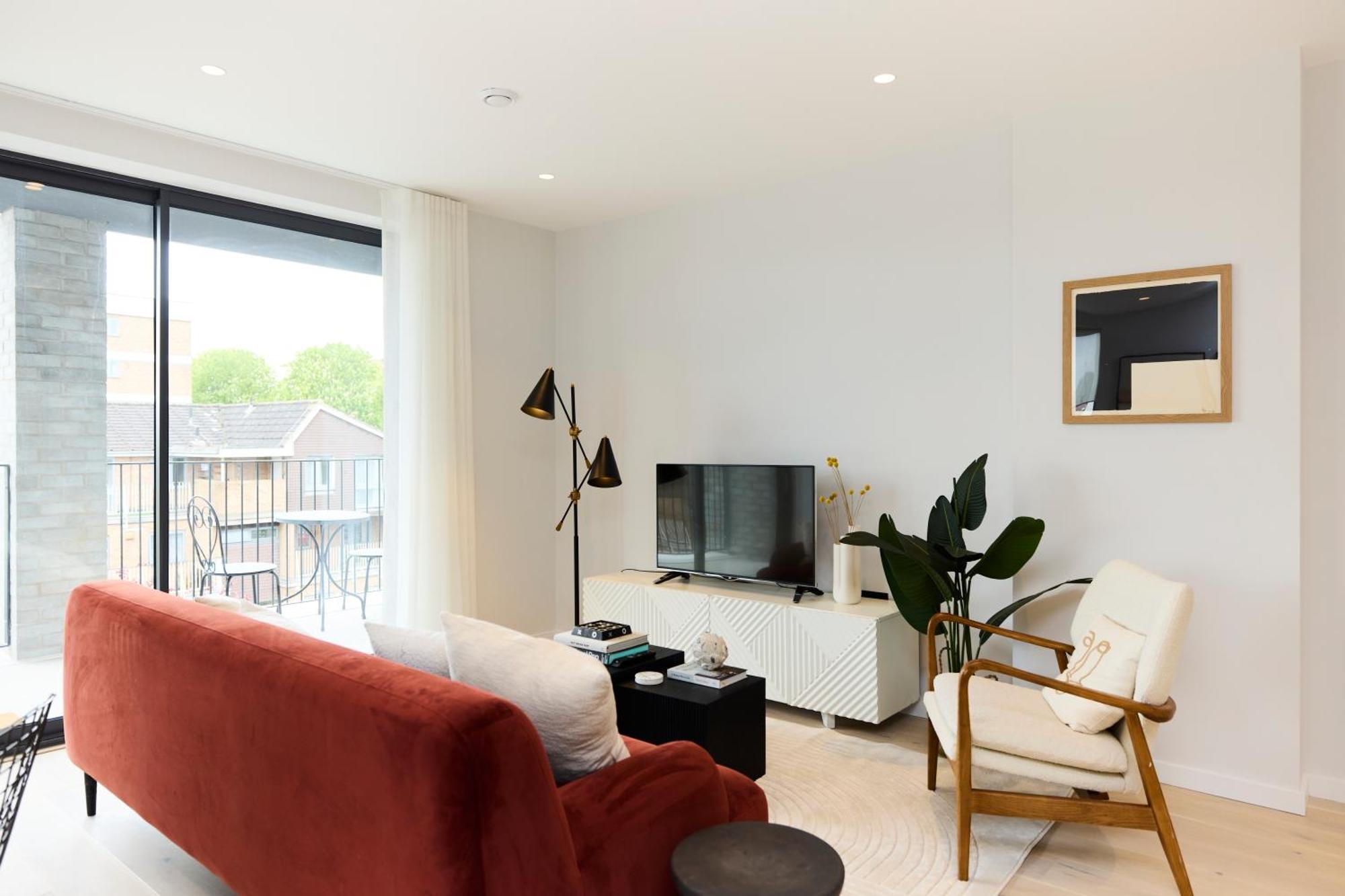 The Brondesbury Scenery - Bright 1bdr Flat With Balcony & Parking London