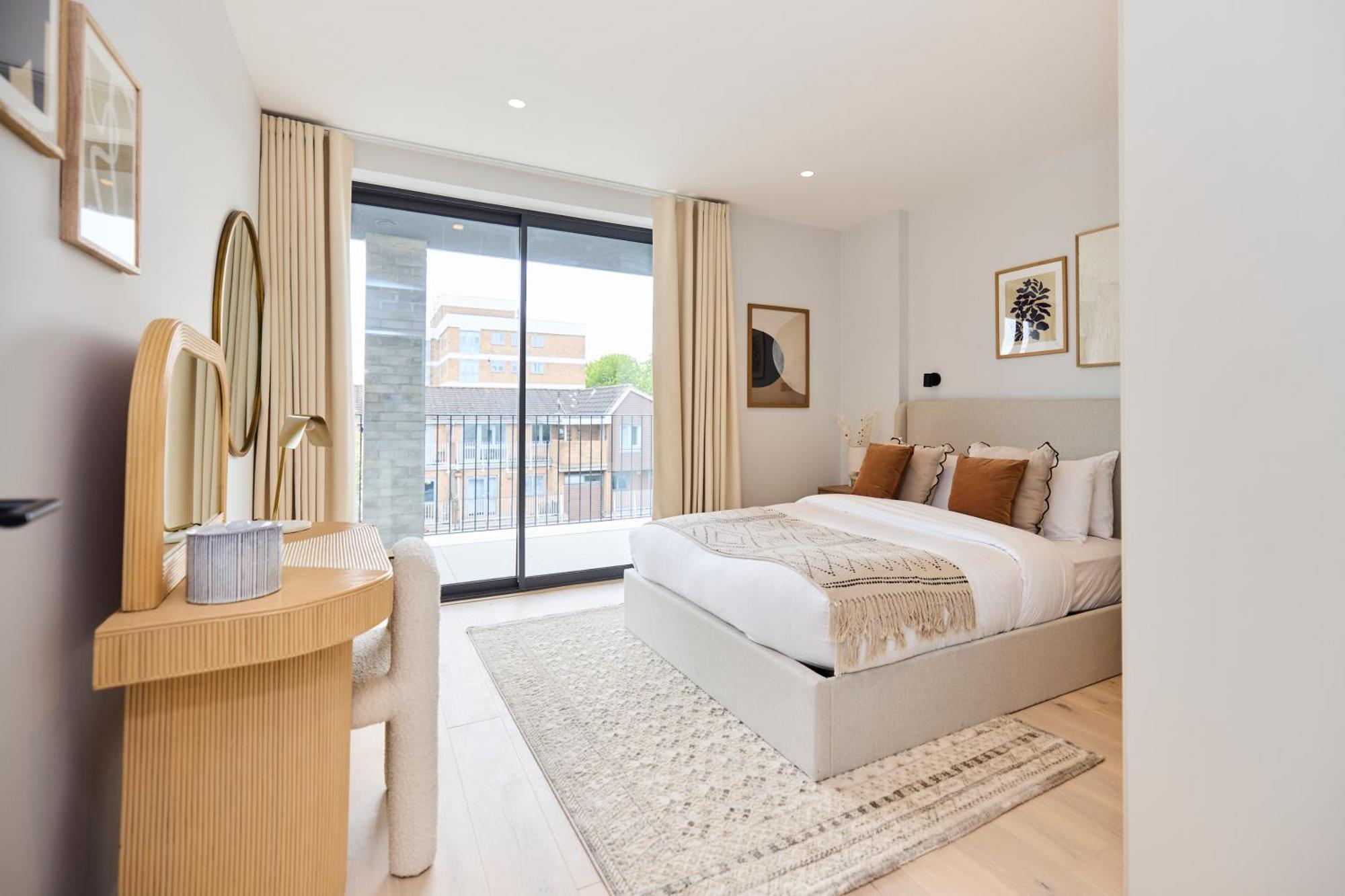 Apartment The Brondesbury Scenery - Bright 1bdr Flat With Balcony & Parking