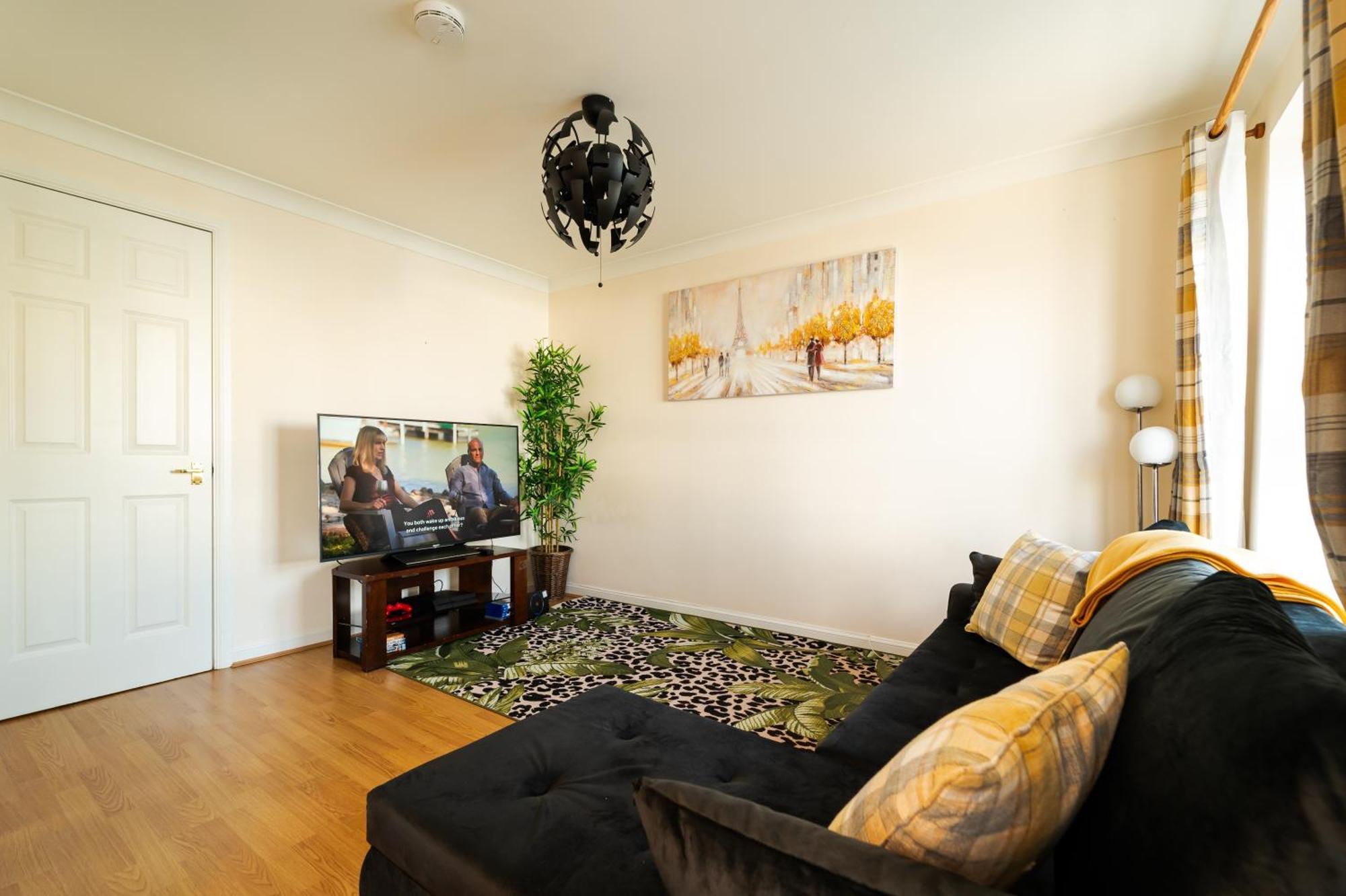 Apartment Luxury Riverview Apartment: Excel & Canary Wharf Proximity