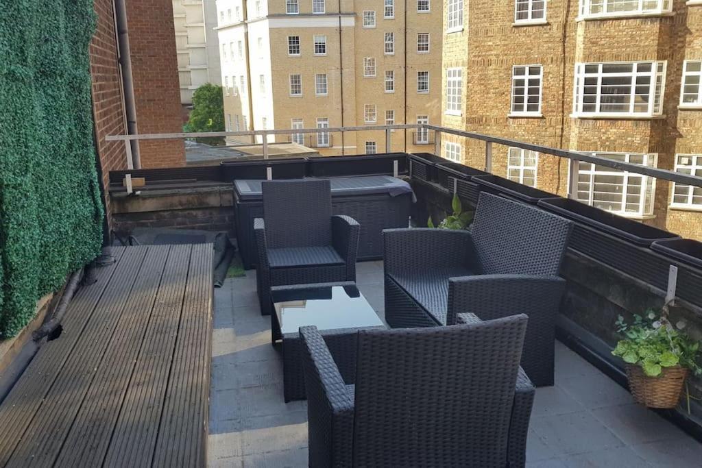 With Huge Balcony Near Oxford St - Marble Arch - Hydepark Apartment London