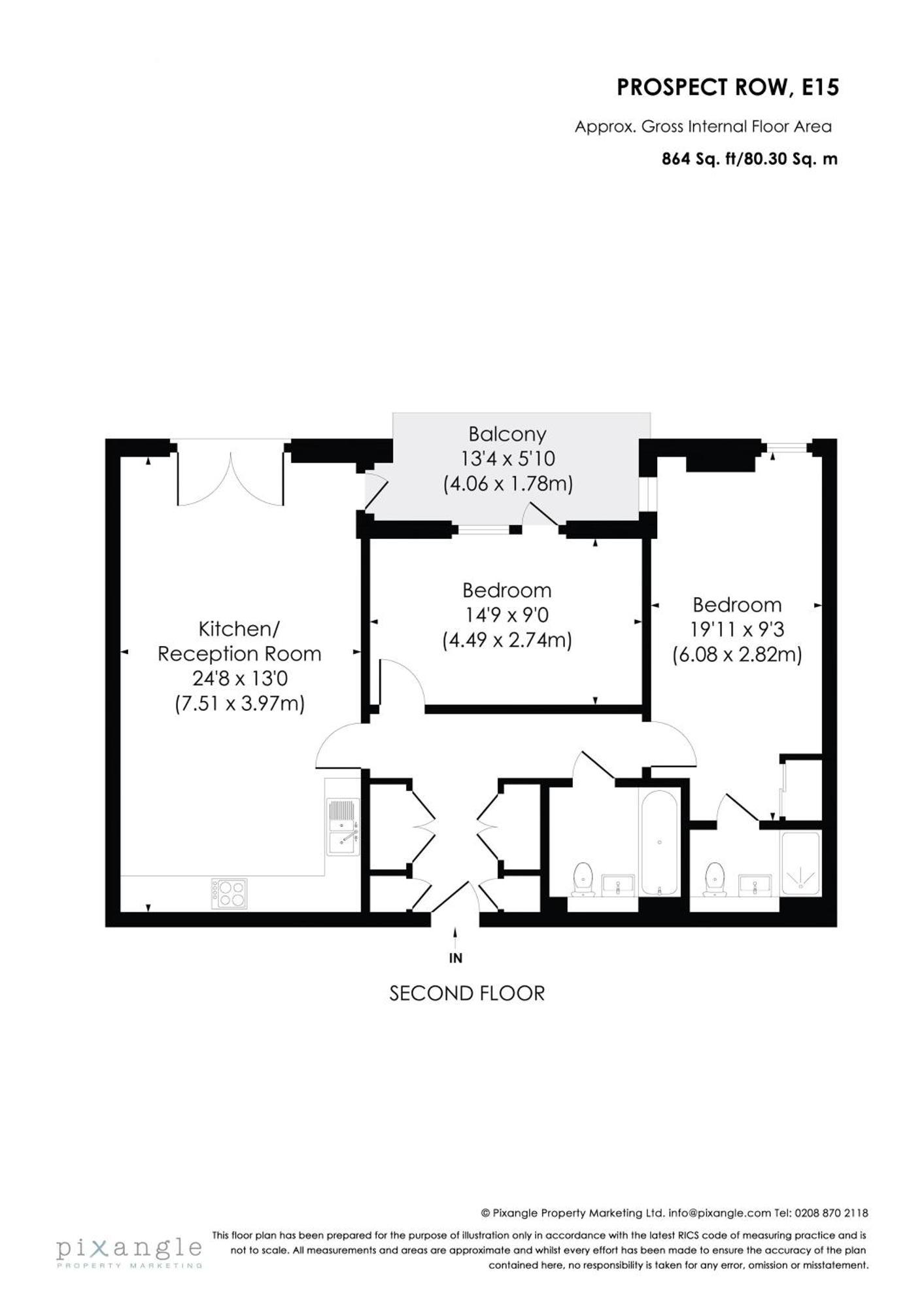 Apartment Beautiful Large 3 Bed 2 Bath Flat In Stratford